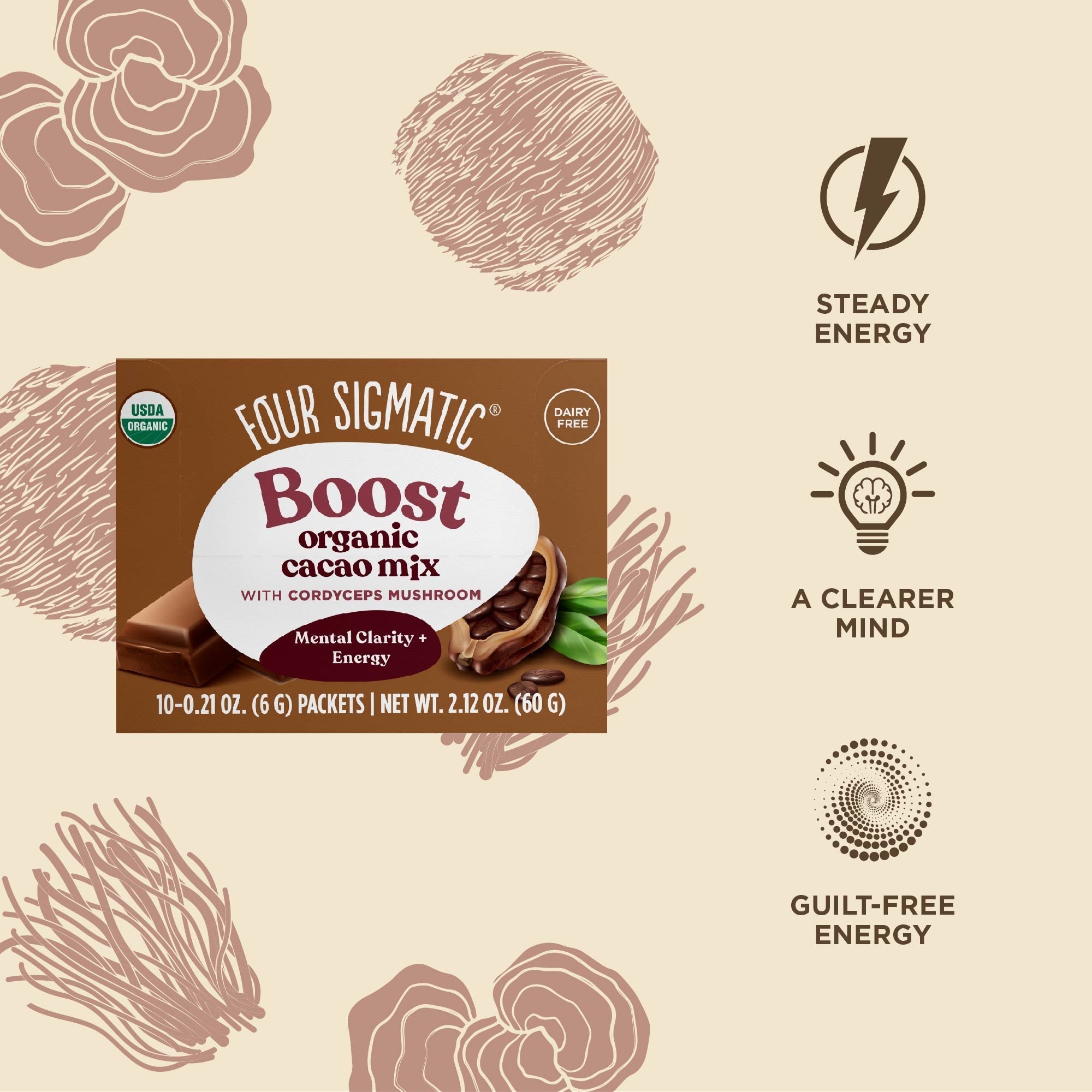 Boost Cacao, Packets - Functional Coffee