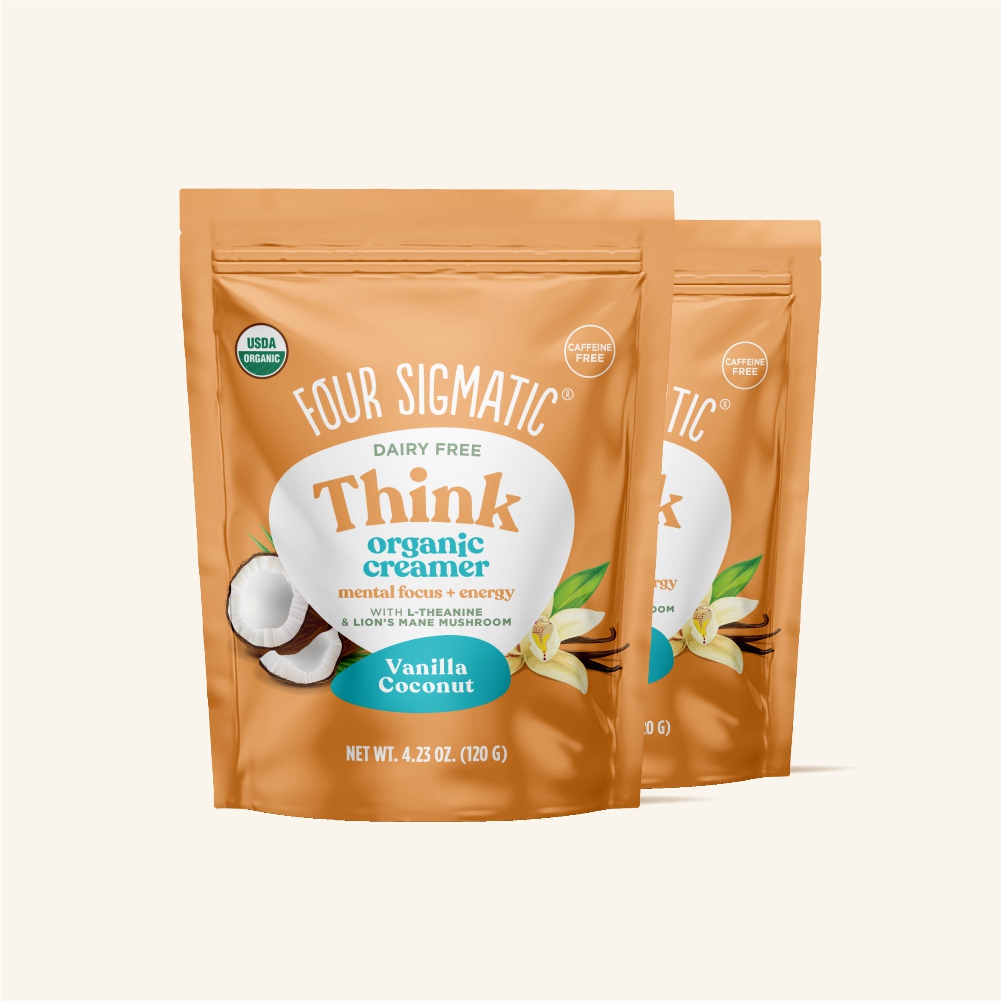 (Replo Product) Think Creamer- Vanilla Coconut (Copy) - Adaptogenic Blend