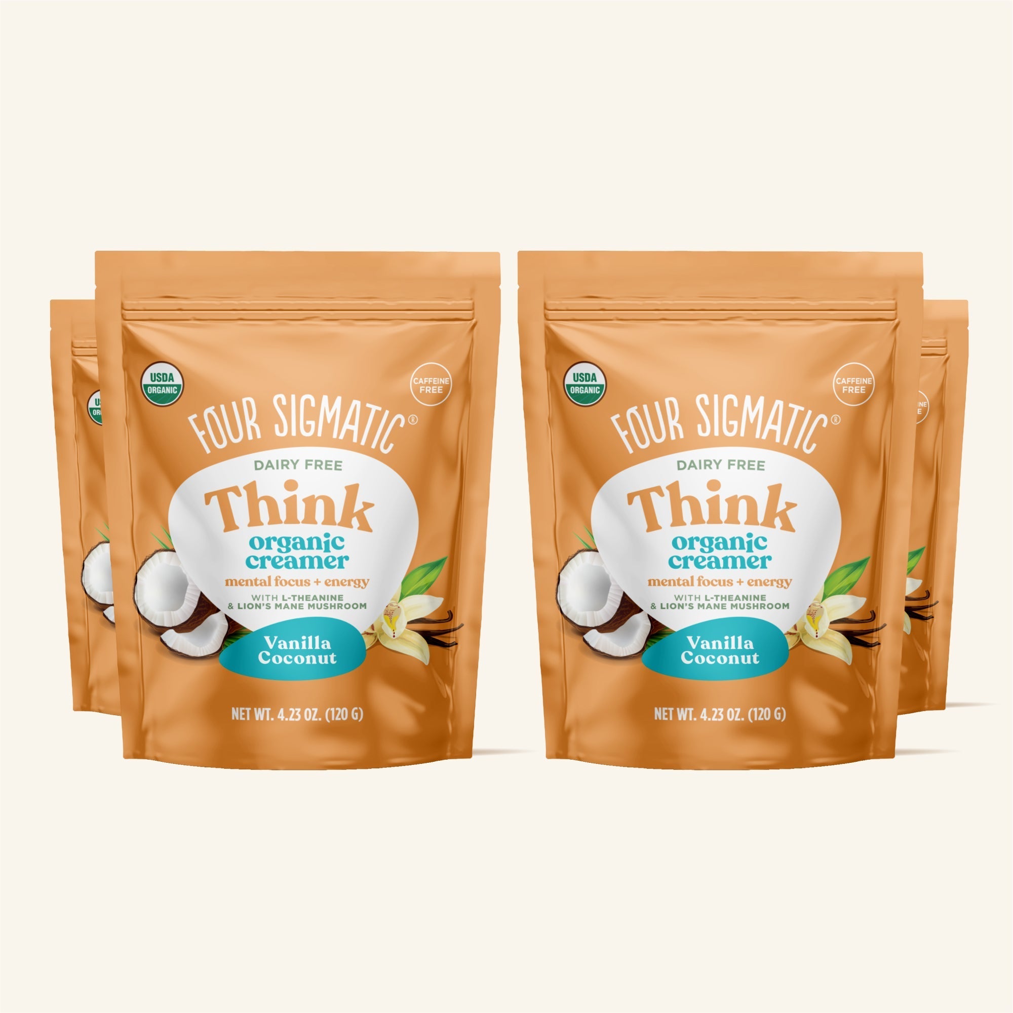 (Replo Product) Think Creamer- Vanilla Coconut (Copy) - Adaptogenic Blend