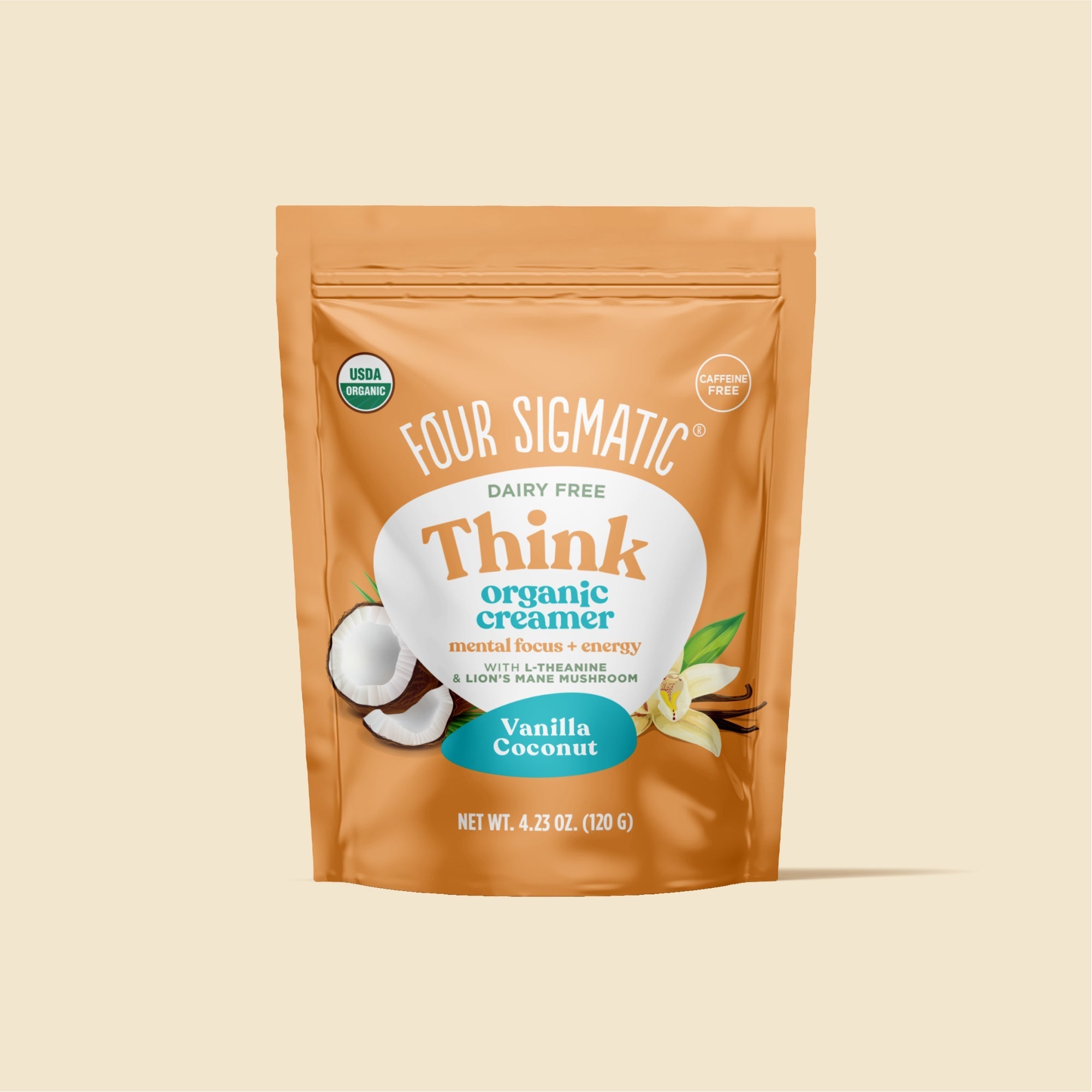 (Replo Product) Think Creamer- Vanilla Coconut (Copy) - Adaptogenic Blend