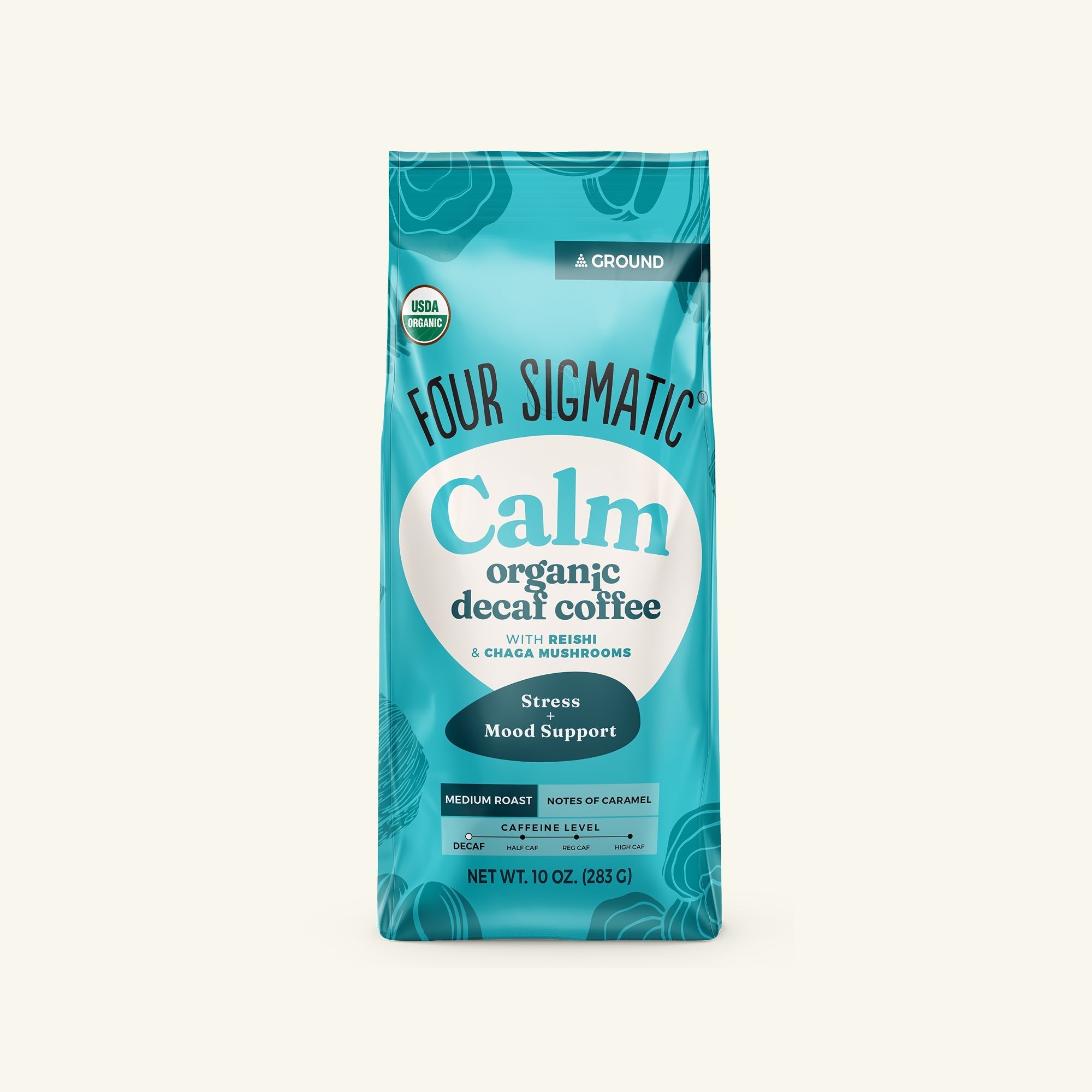 Calm Decaf Ground Coffee - Medium - Clean Coffee