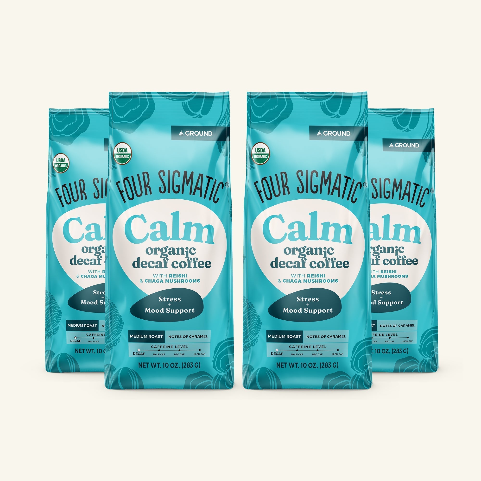 Calm Decaf Ground Coffee - Medium - Clean Coffee