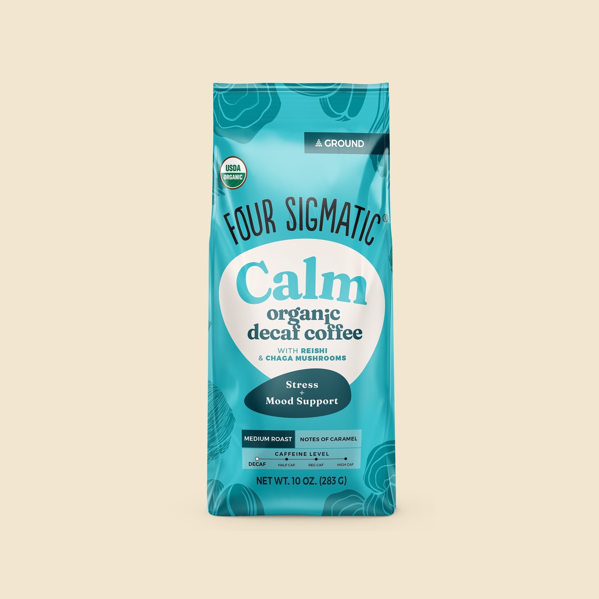 Calm Decaf Ground Coffee - Medium - Clean Coffee
