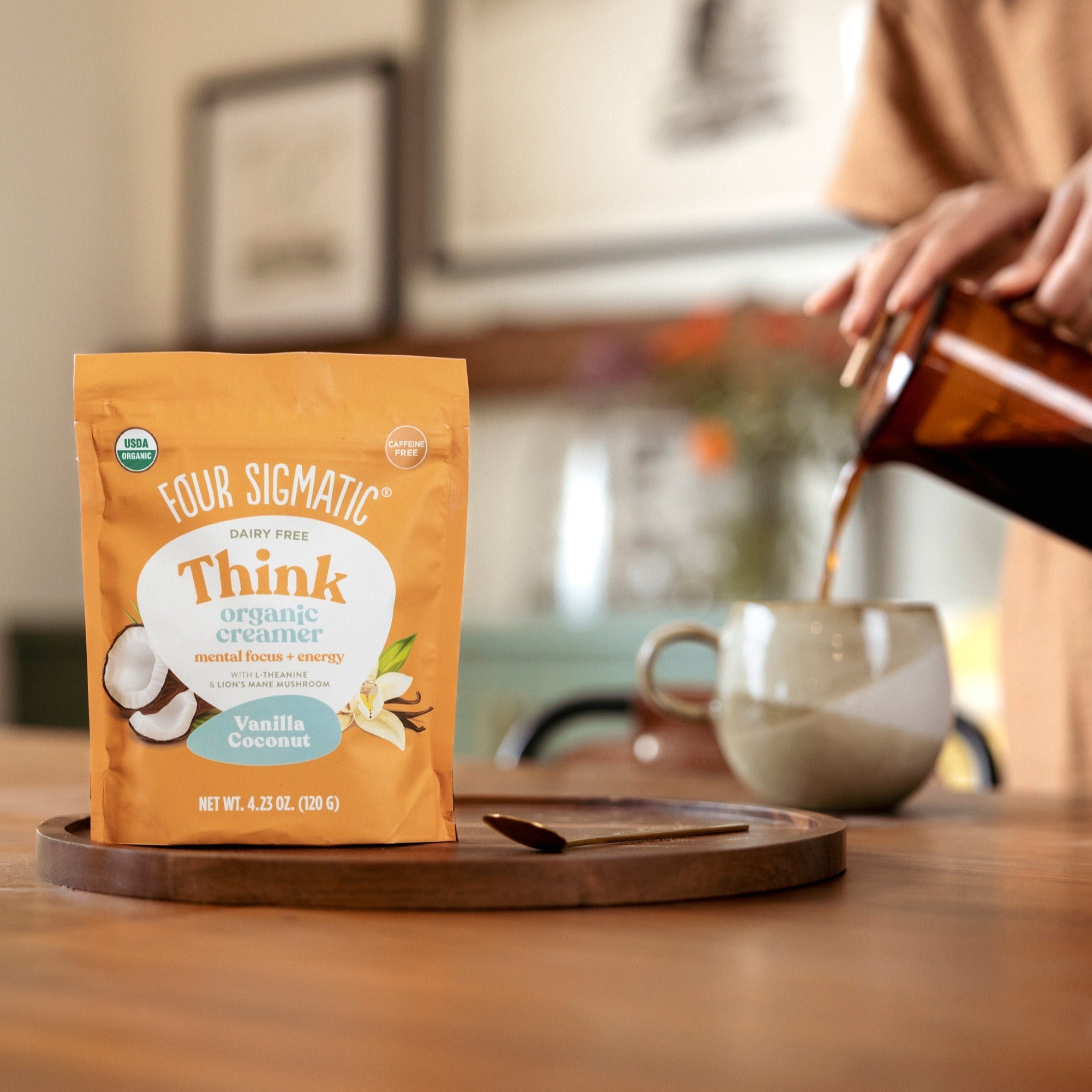 (Replo Product) Think Creamer- Vanilla Coconut (Copy) - Adaptogenic Blend