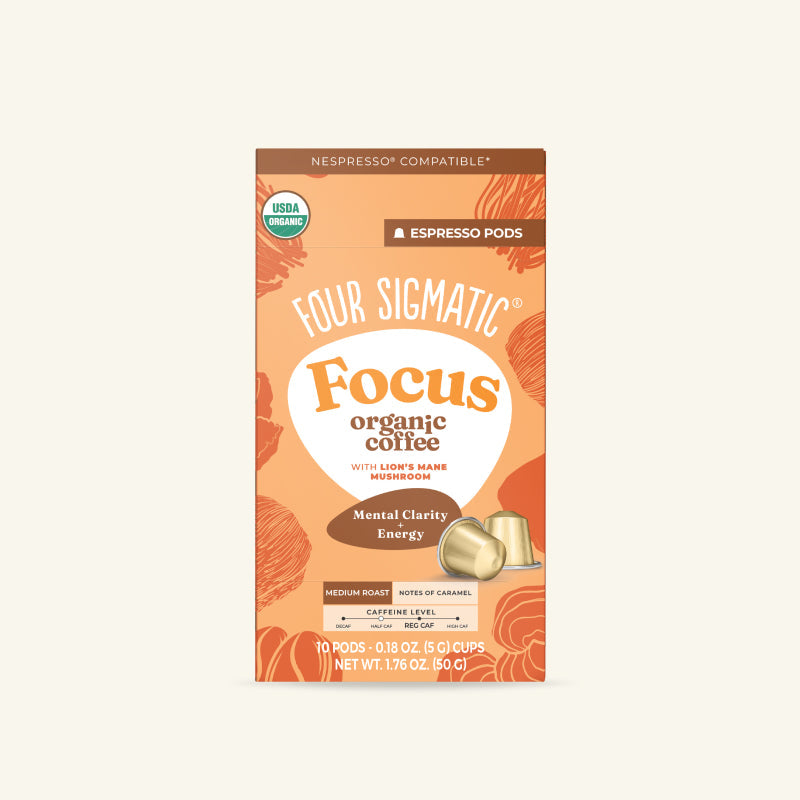 Focus Medium Roast Espresso Pods (10ct) - Smooth Coffee