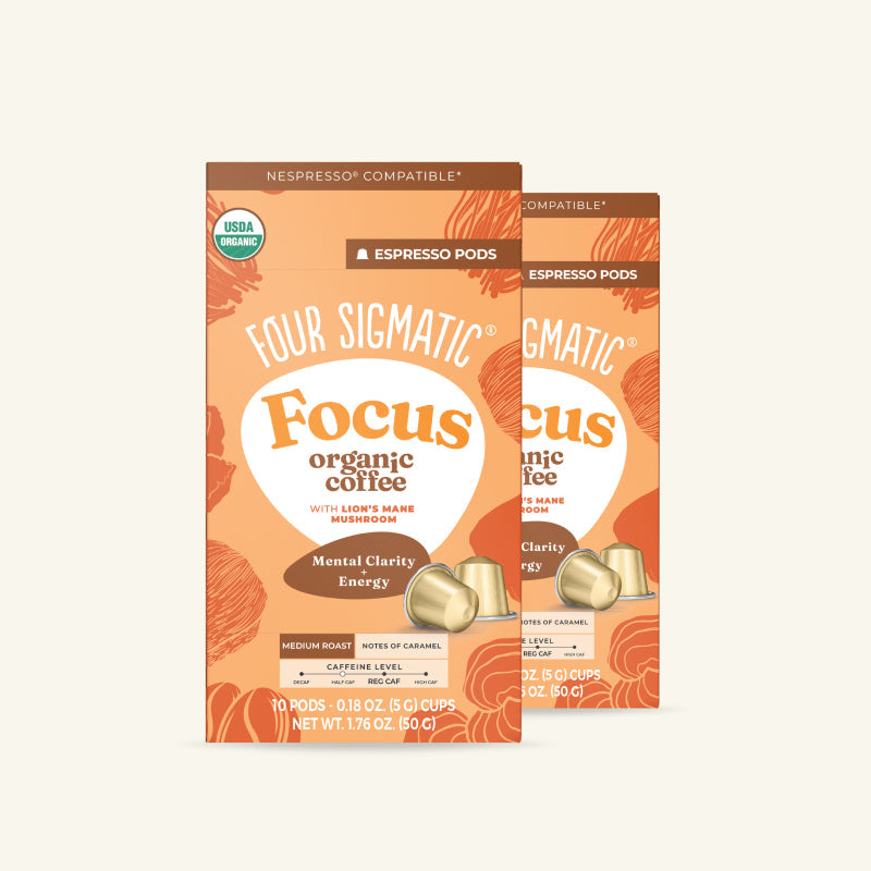 Focus Medium Roast Espresso Pods (10ct) - Smooth Coffee