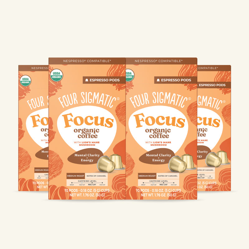 Focus Medium Roast Espresso Pods (10ct) - Smooth Coffee