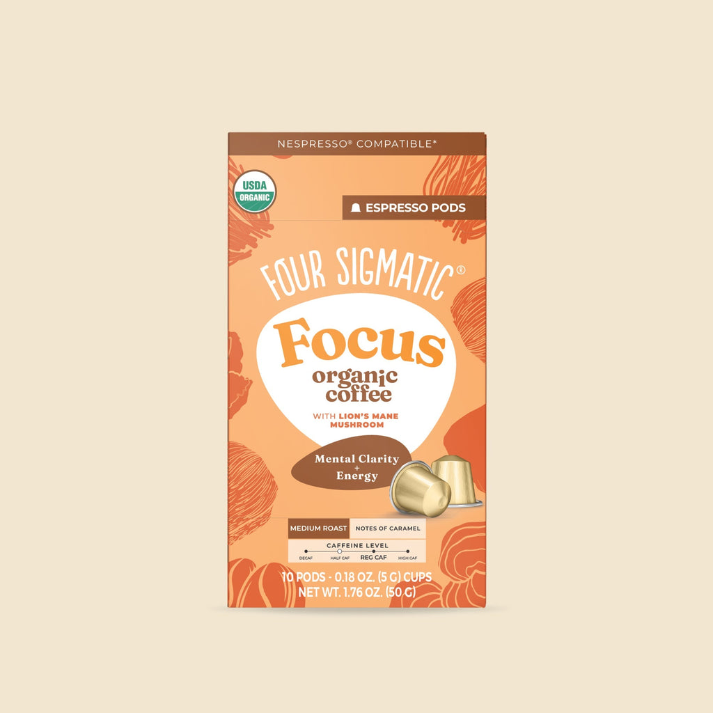 Focus Medium Roast Espresso Pods (10ct) - Smooth Coffee