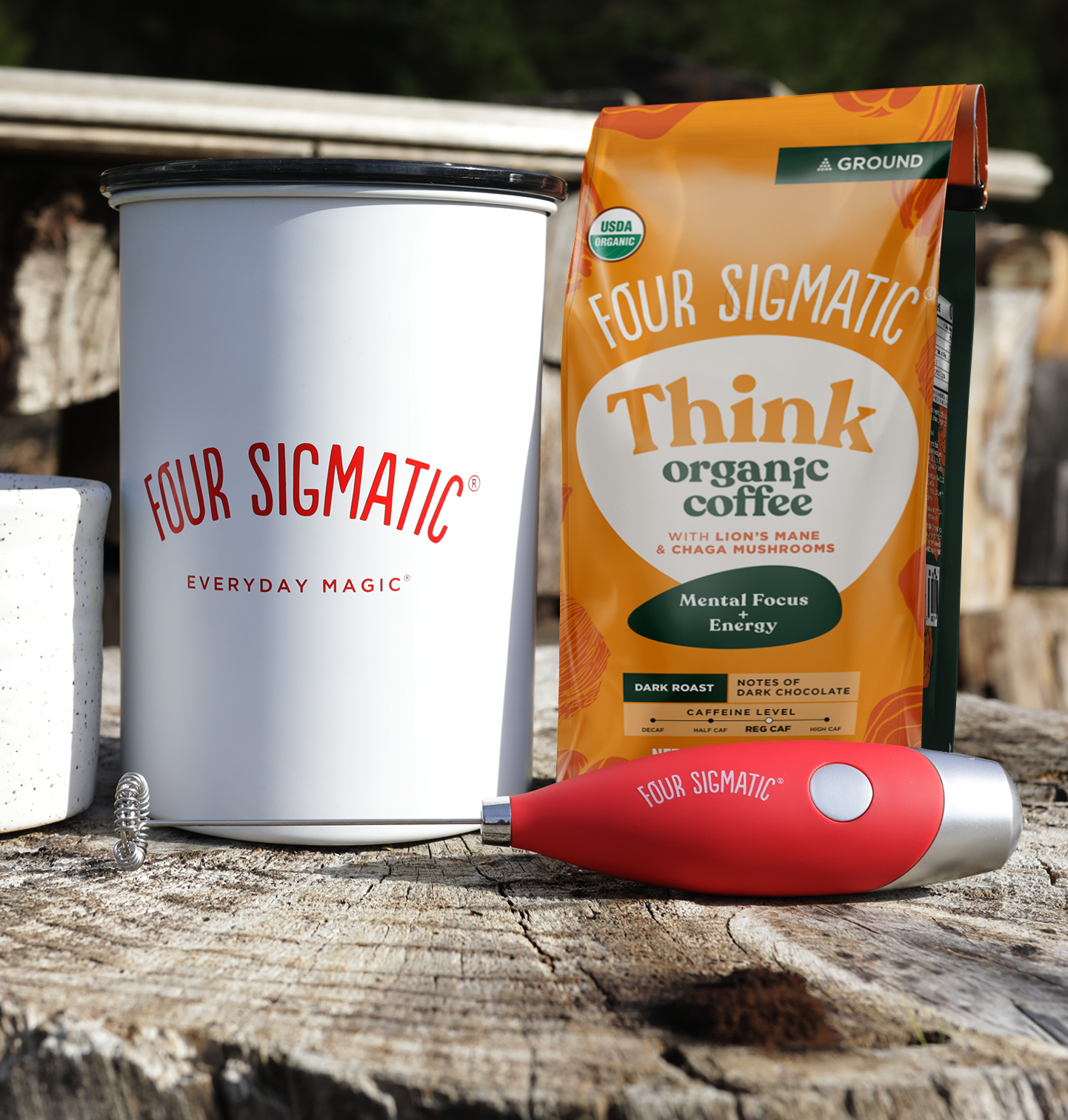 Coffee and Protein Canister - Morning Focus