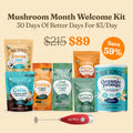 Mushroom Month Welcome Kit - Clean Start