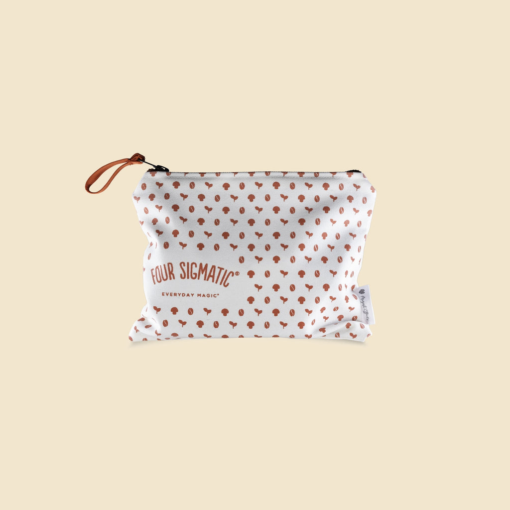 Mushroom Cosmetic Bag - Daily Wellness
