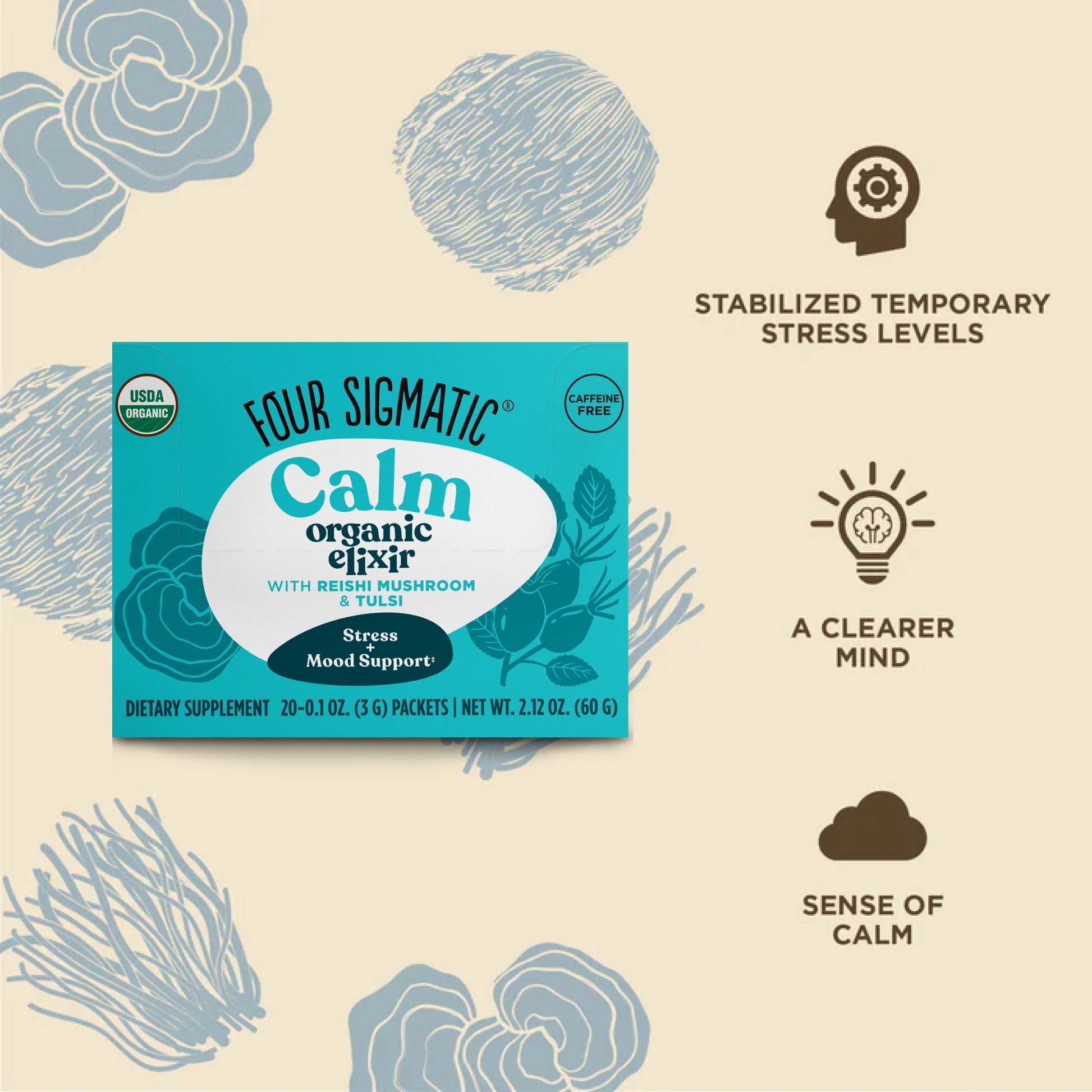 Calm Elixir, Packets - Plant Based