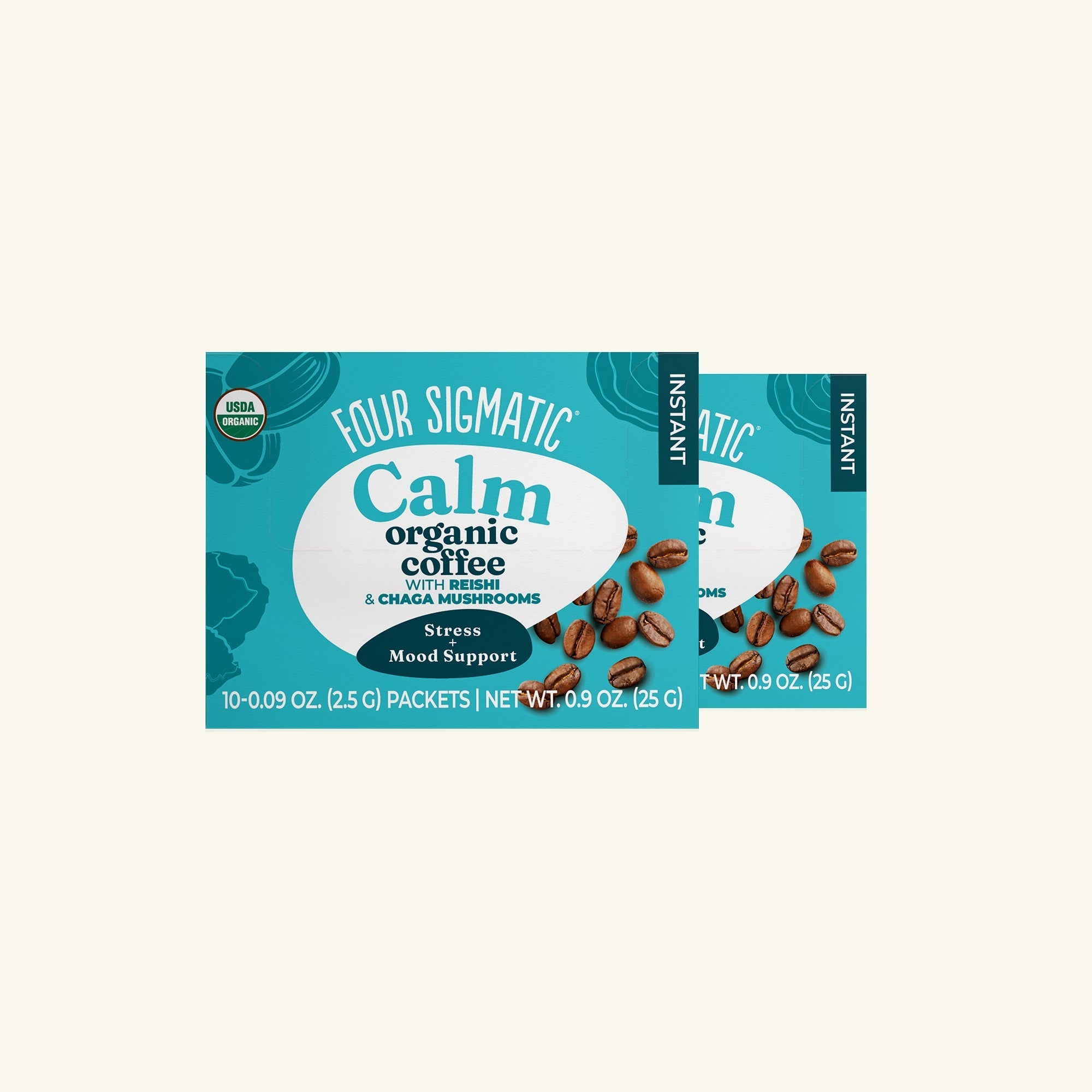 Calm Instant Coffee, Packets - Low Caffeine