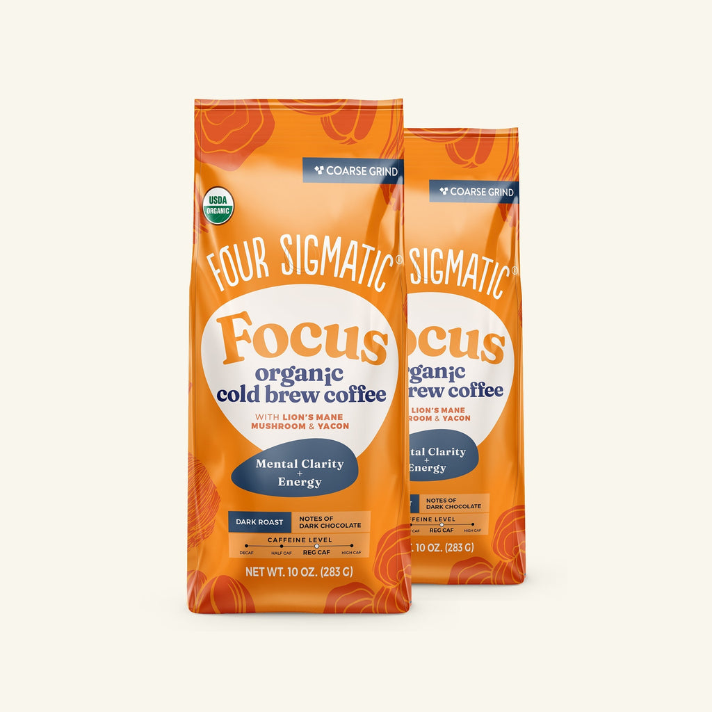 Focus Cold Brew Ground Coffee - For Daily Energy