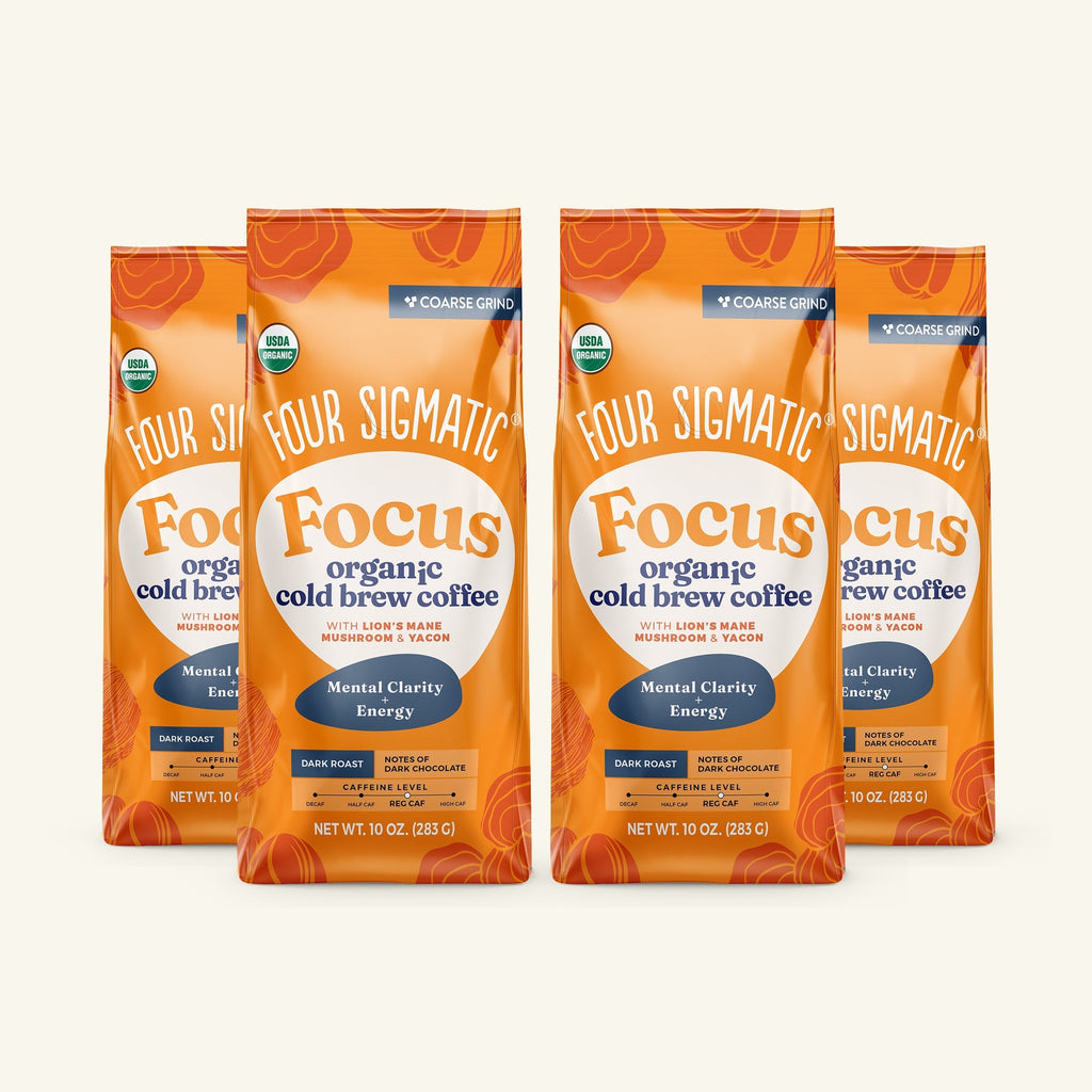 Focus Cold Brew Ground Coffee - For Daily Energy