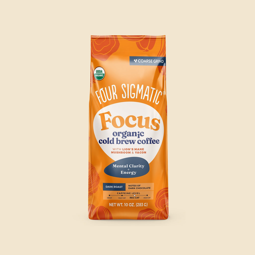 Focus Cold Brew Ground Coffee - For Daily Energy