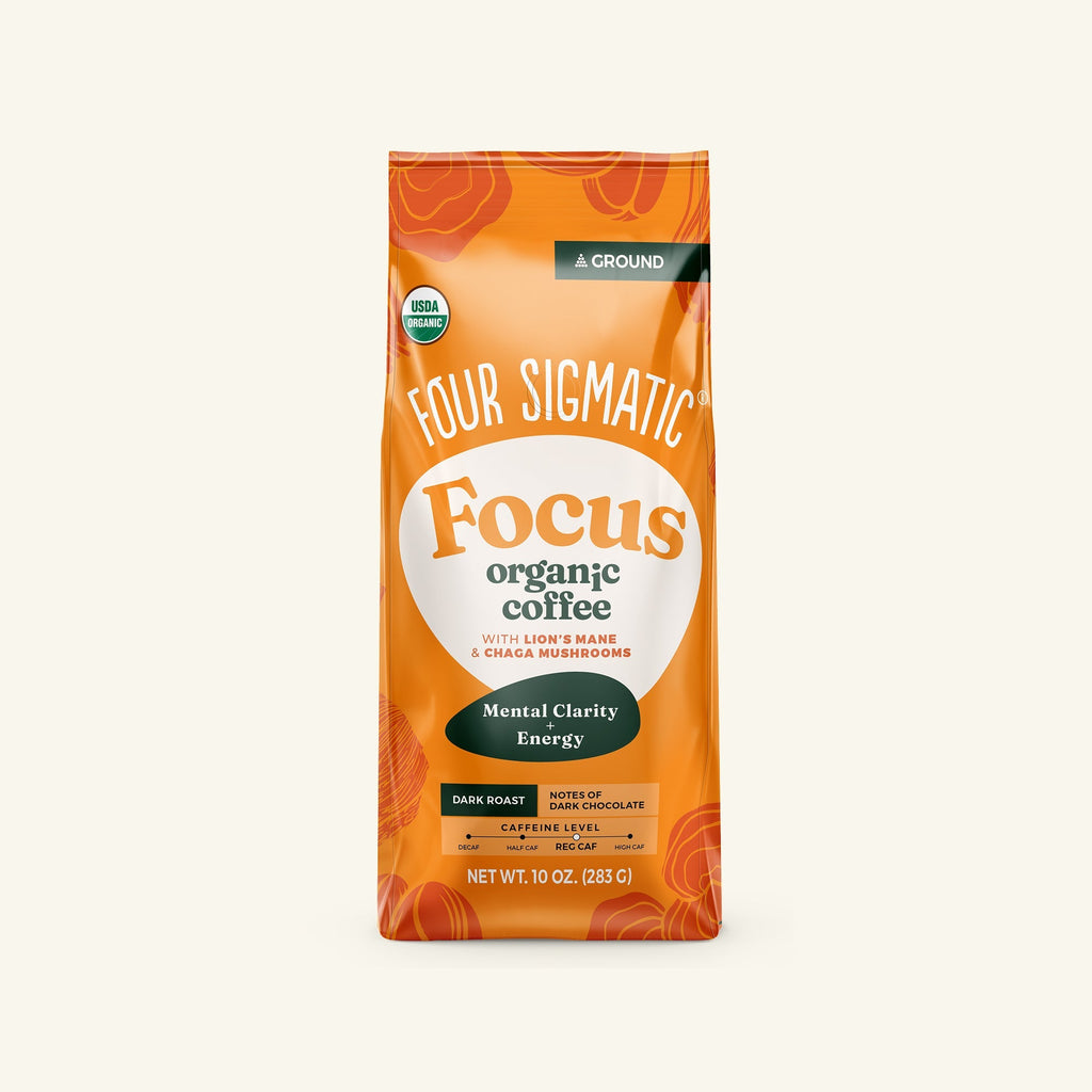 Focus Ground Coffee - Dark - Wellness Coffee
