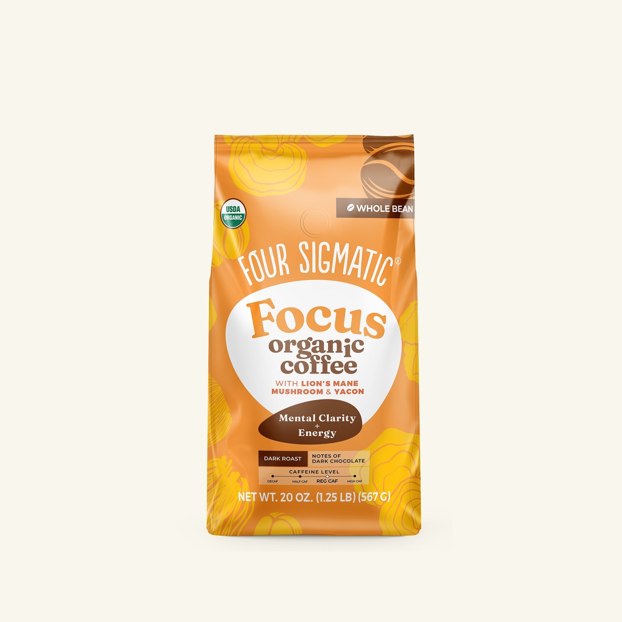 Focus Whole Bean Coffee - Dark (20oz) - Smooth Morning