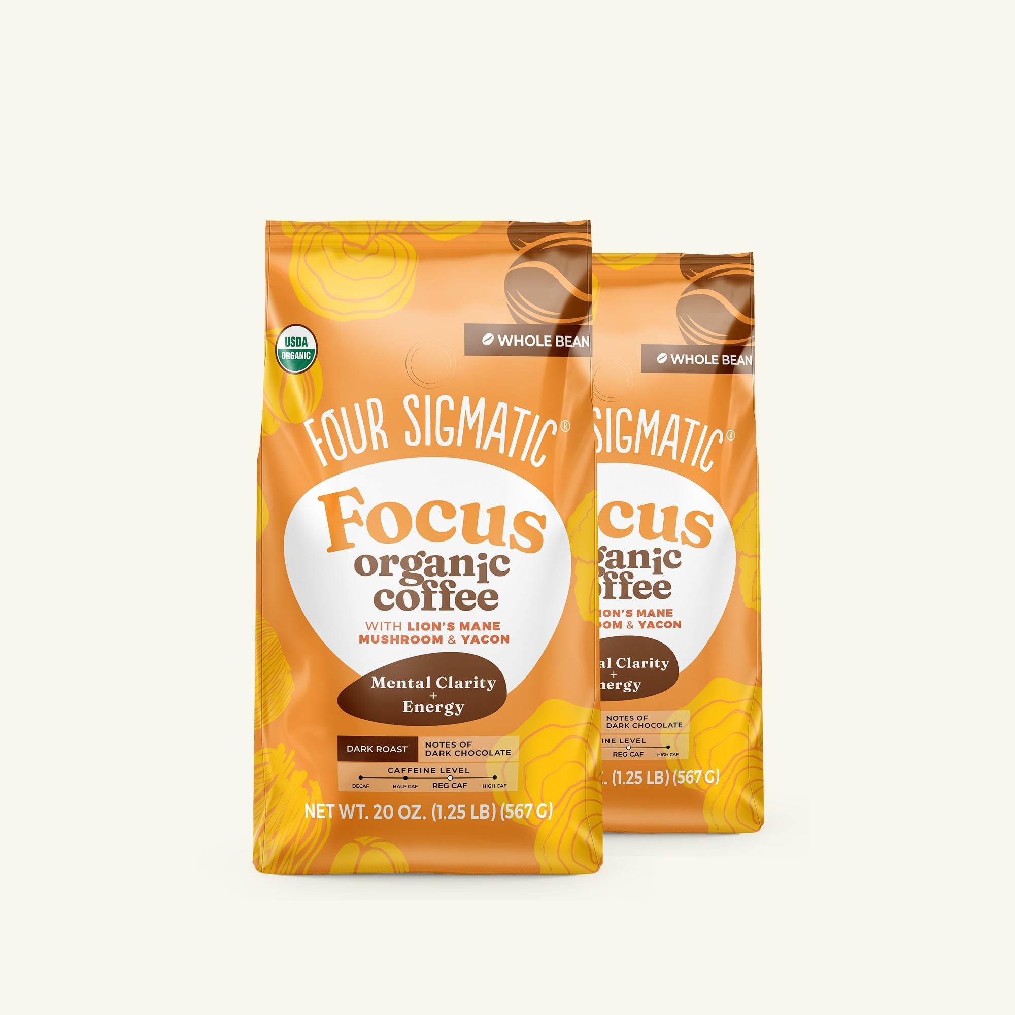 Focus Whole Bean Coffee - Dark (20oz) - Smooth Morning