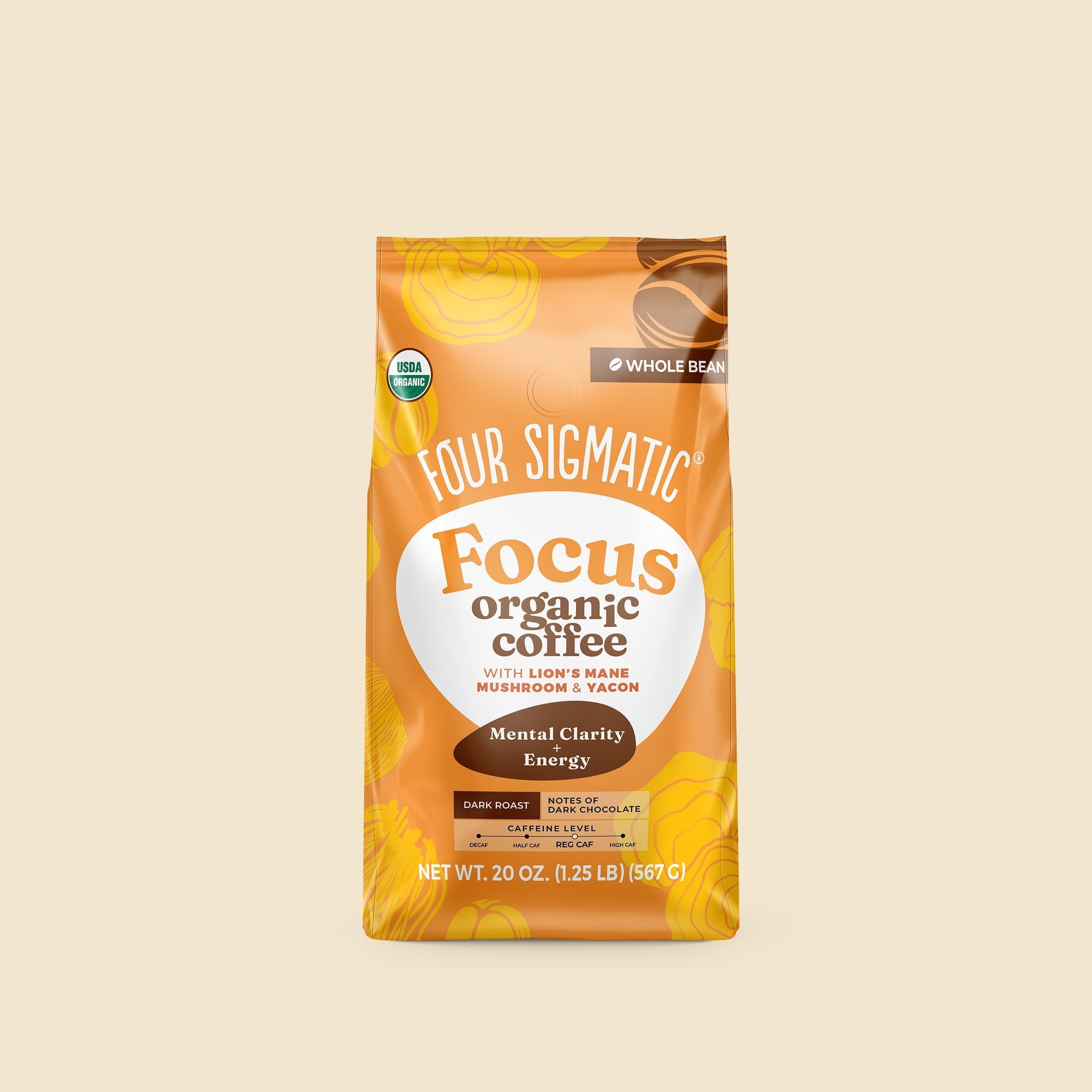 Focus Whole Bean Coffee - Dark (20oz) - Smooth Morning