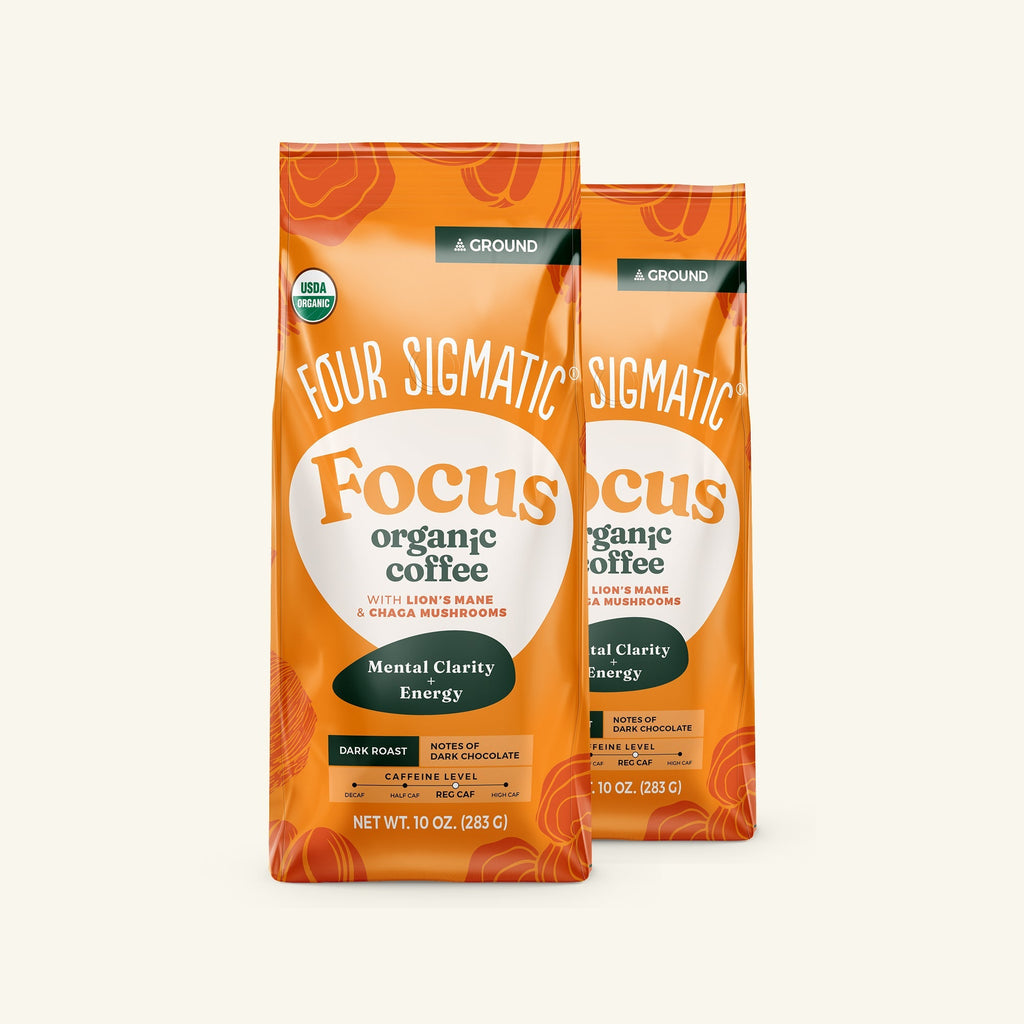 Focus Ground Coffee - Dark - Wellness Coffee