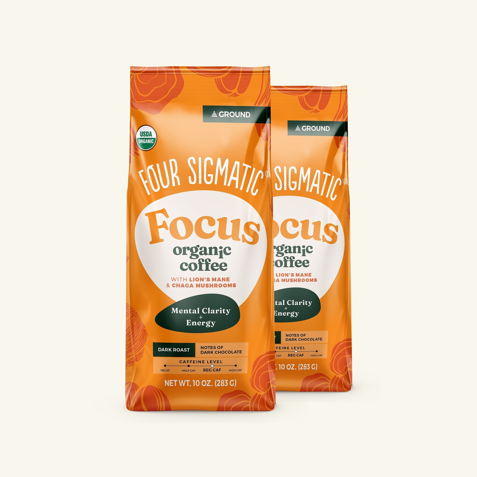 Focus Ground Coffee - Dark - Wellness Coffee