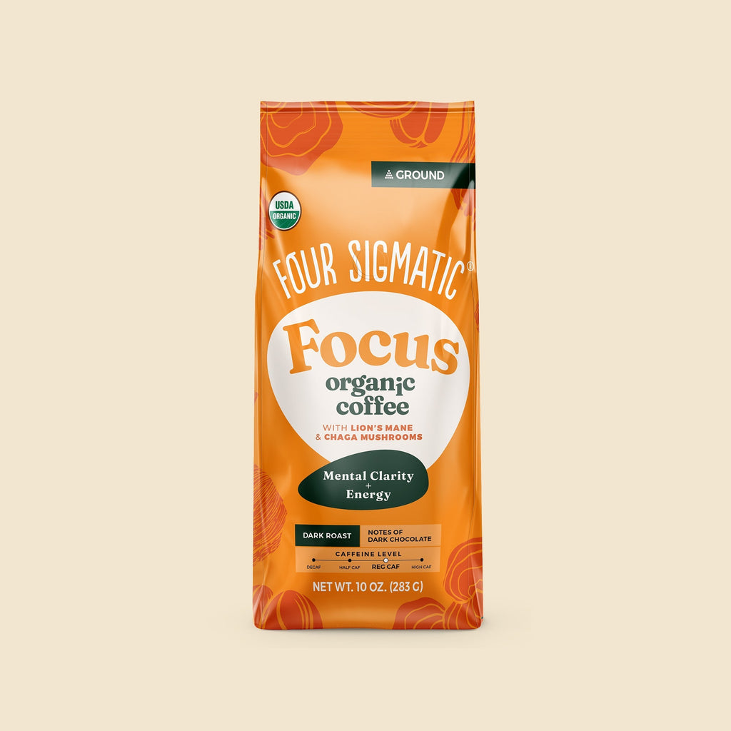 Focus Ground Coffee - Dark - Wellness Coffee