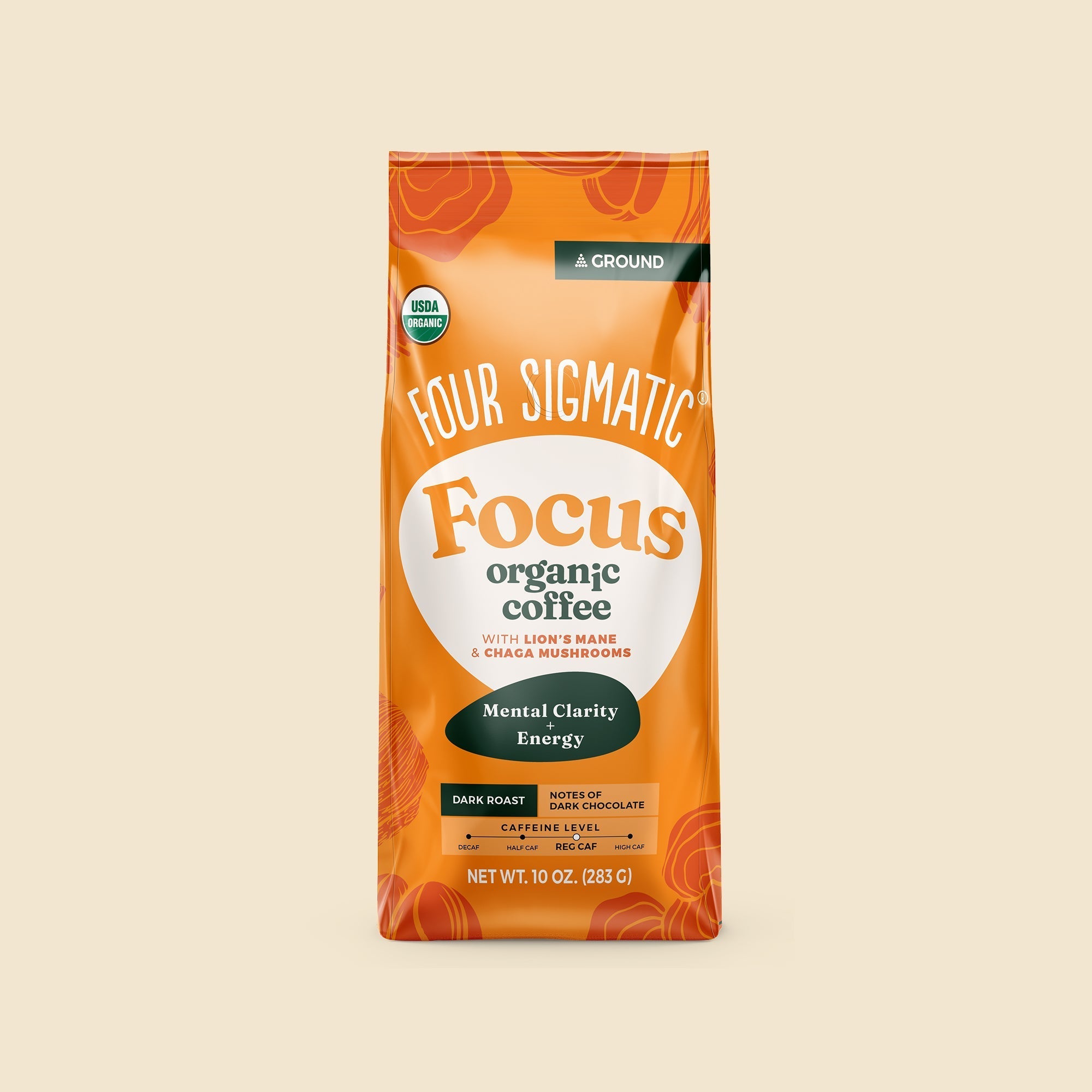 Focus Ground Coffee - Dark - Wellness Coffee
