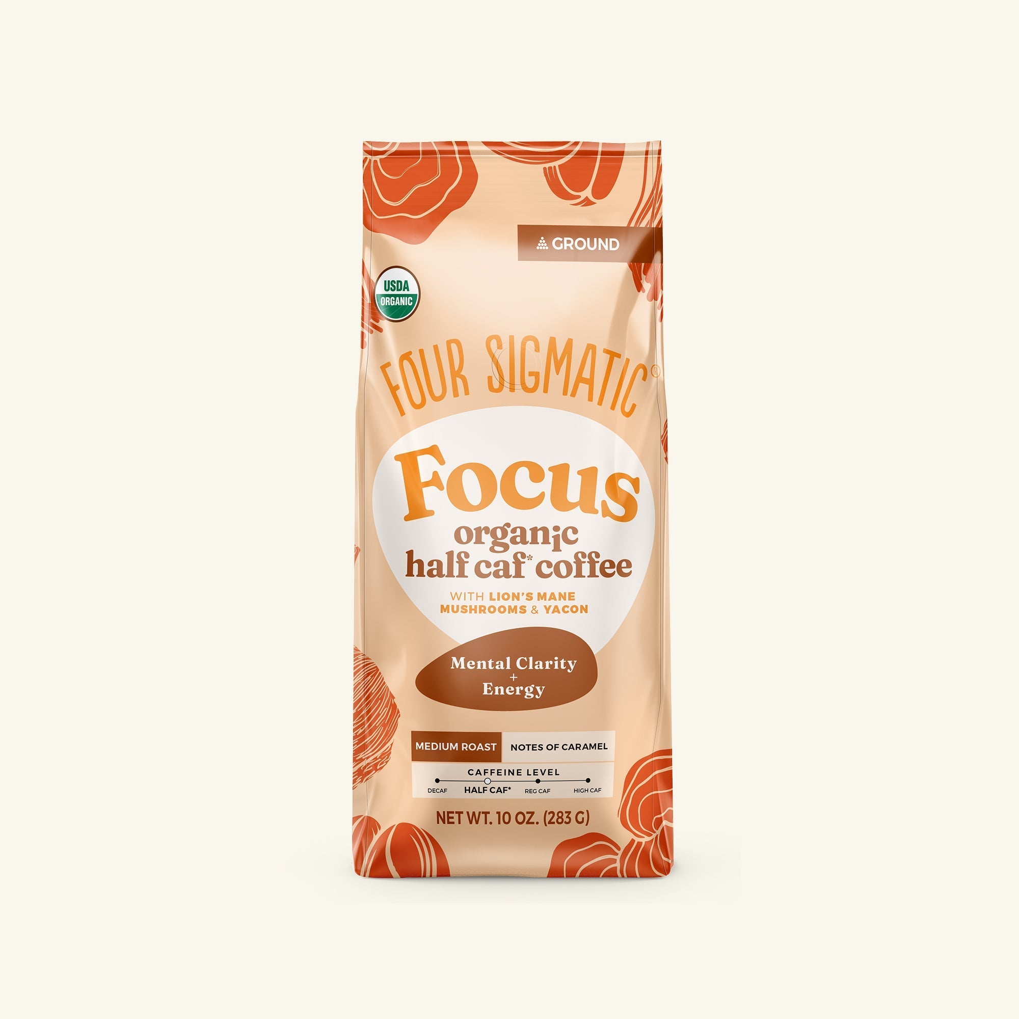 Focus Half Caf Ground Coffee - Medium - Everyday Coffee