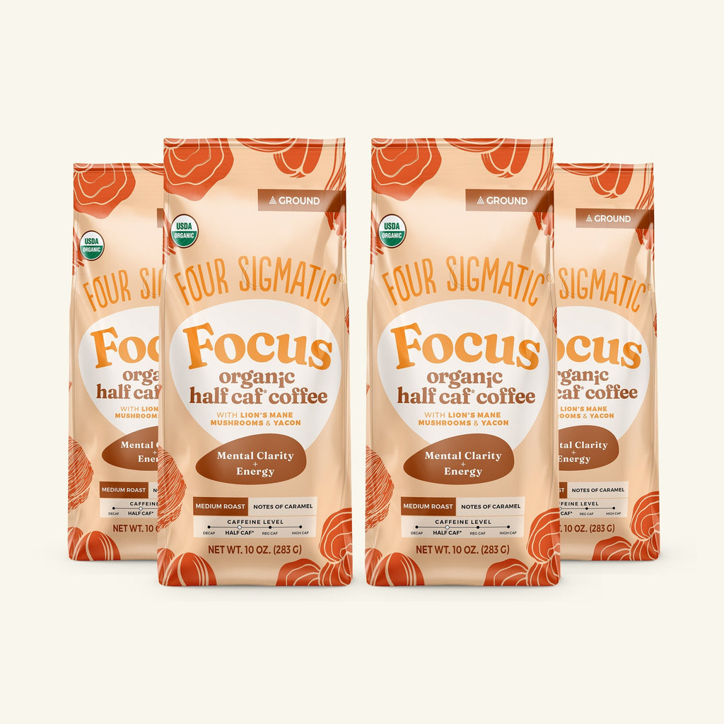 Focus Half Caf Ground Coffee - Medium - Everyday Coffee