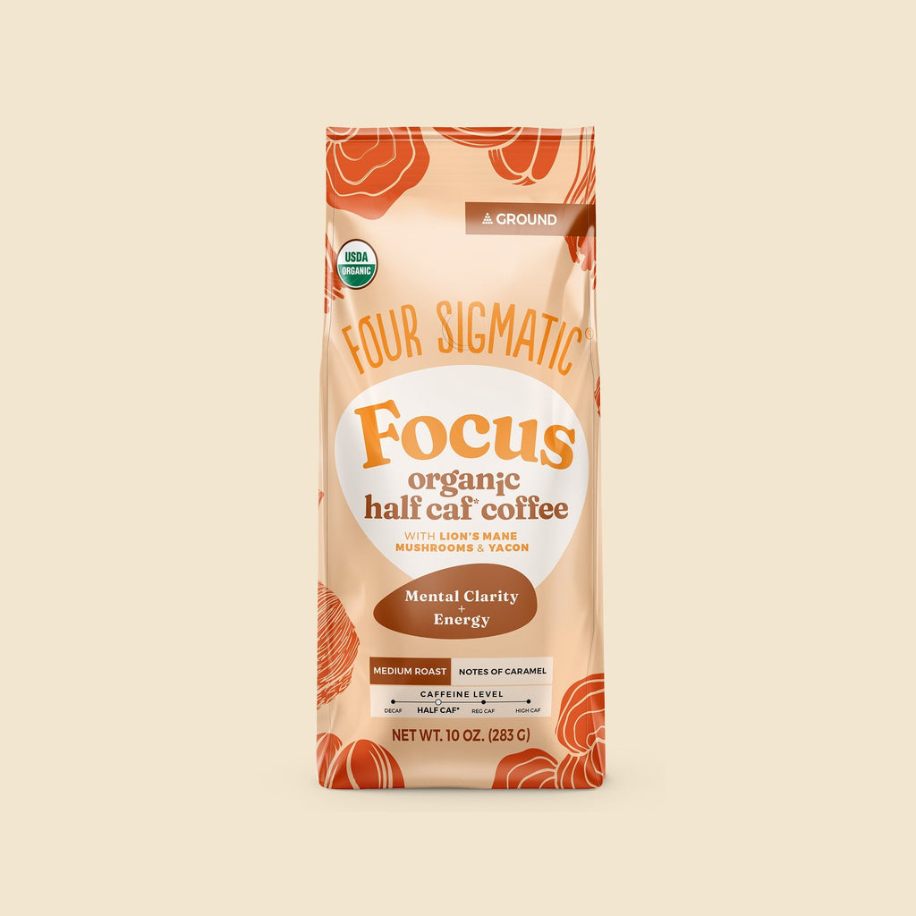 Focus Half Caf Ground Coffee - Medium - Everyday Coffee
