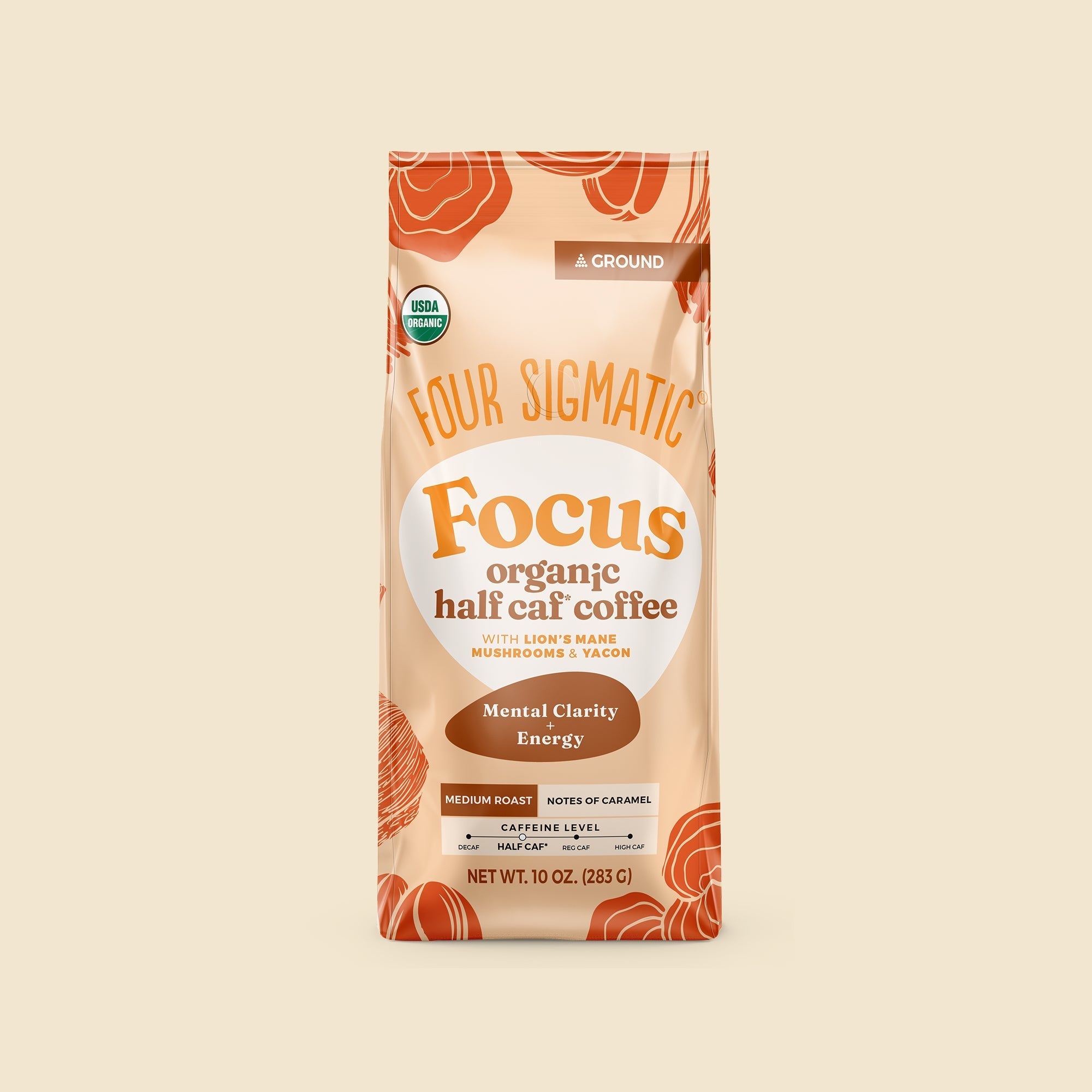 Focus Half Caf Ground Coffee - Medium - Everyday Coffee