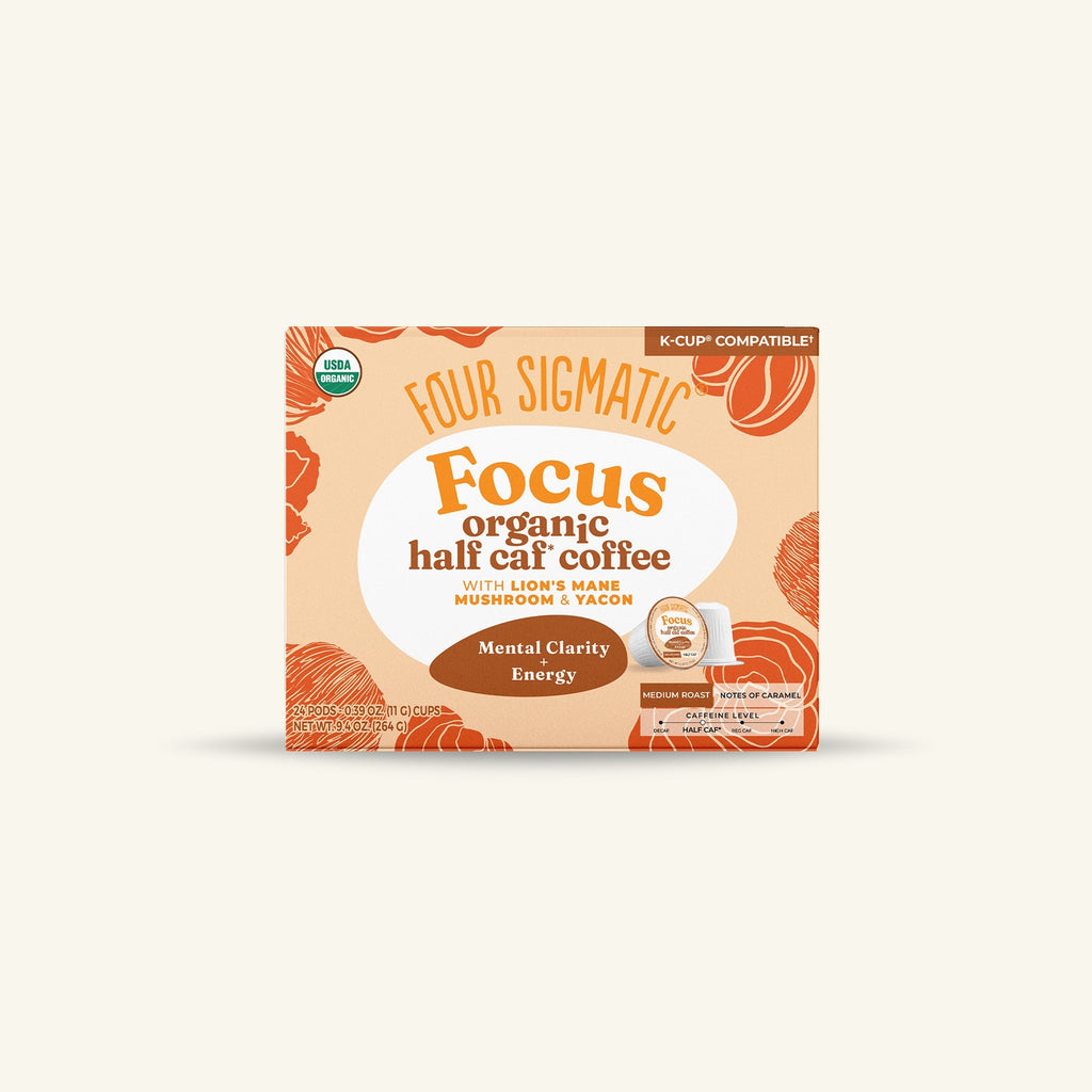 Focus Half-Caf Coffee Pods (24ct) - Clean Energy