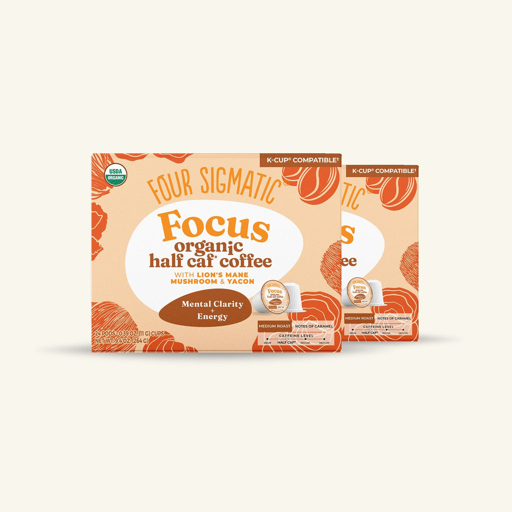 Focus Half-Caf Coffee Pods (24ct) - Clean Energy