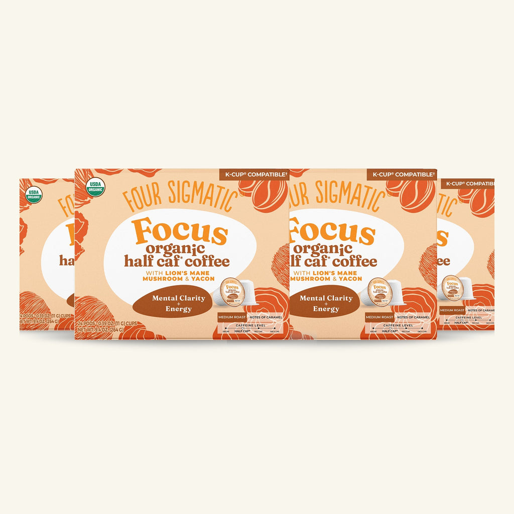 Focus Half-Caf Coffee Pods (24ct) - Clean Energy
