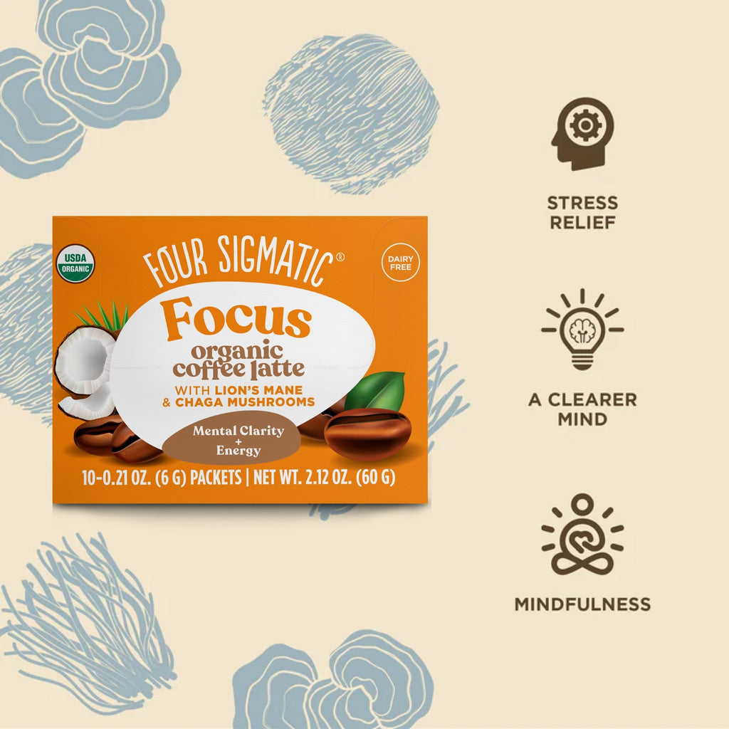 Focus Instant Coffee Latte, Packets - Coffee Upgrade