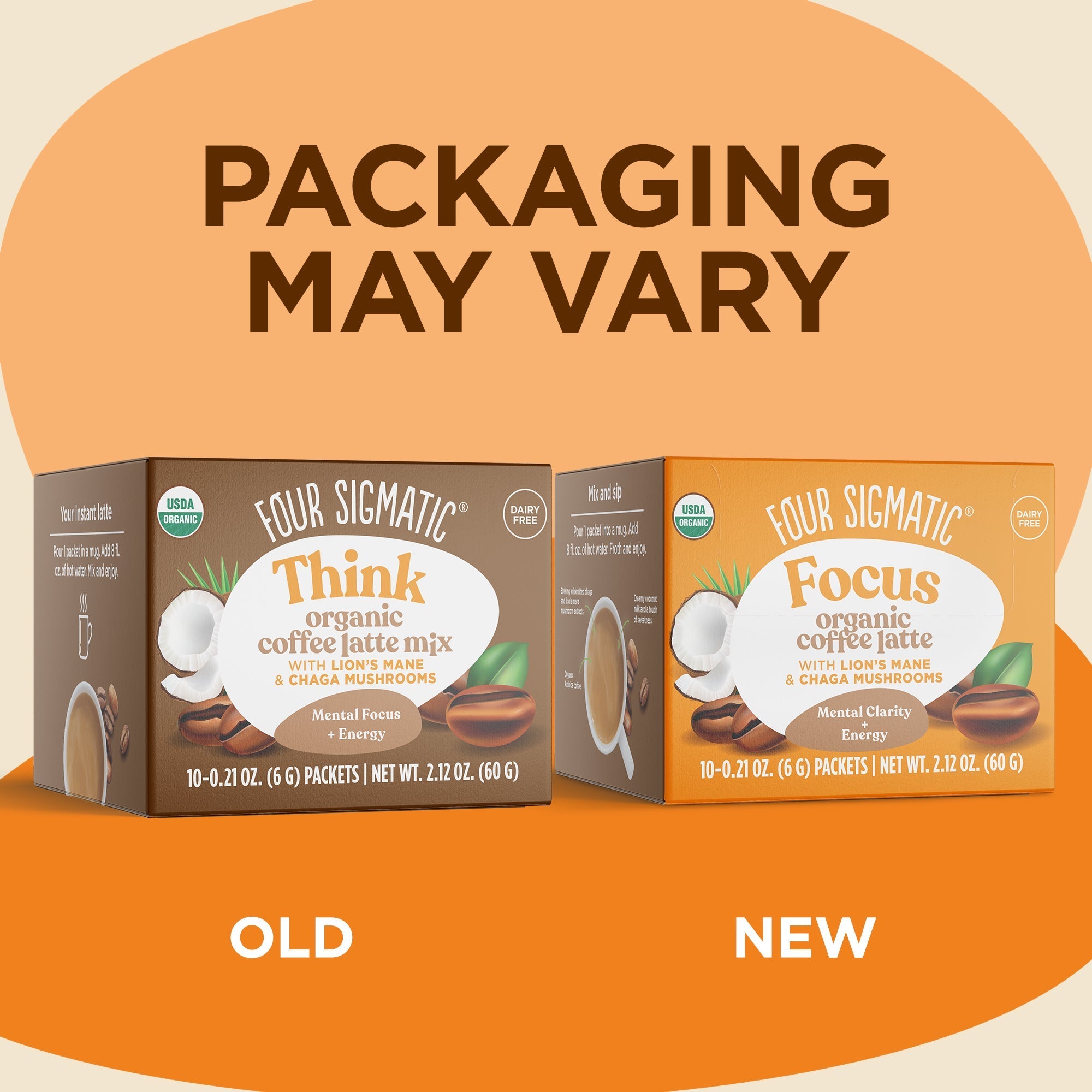 Focus Instant Coffee Latte, Packets - Coffee Upgrade