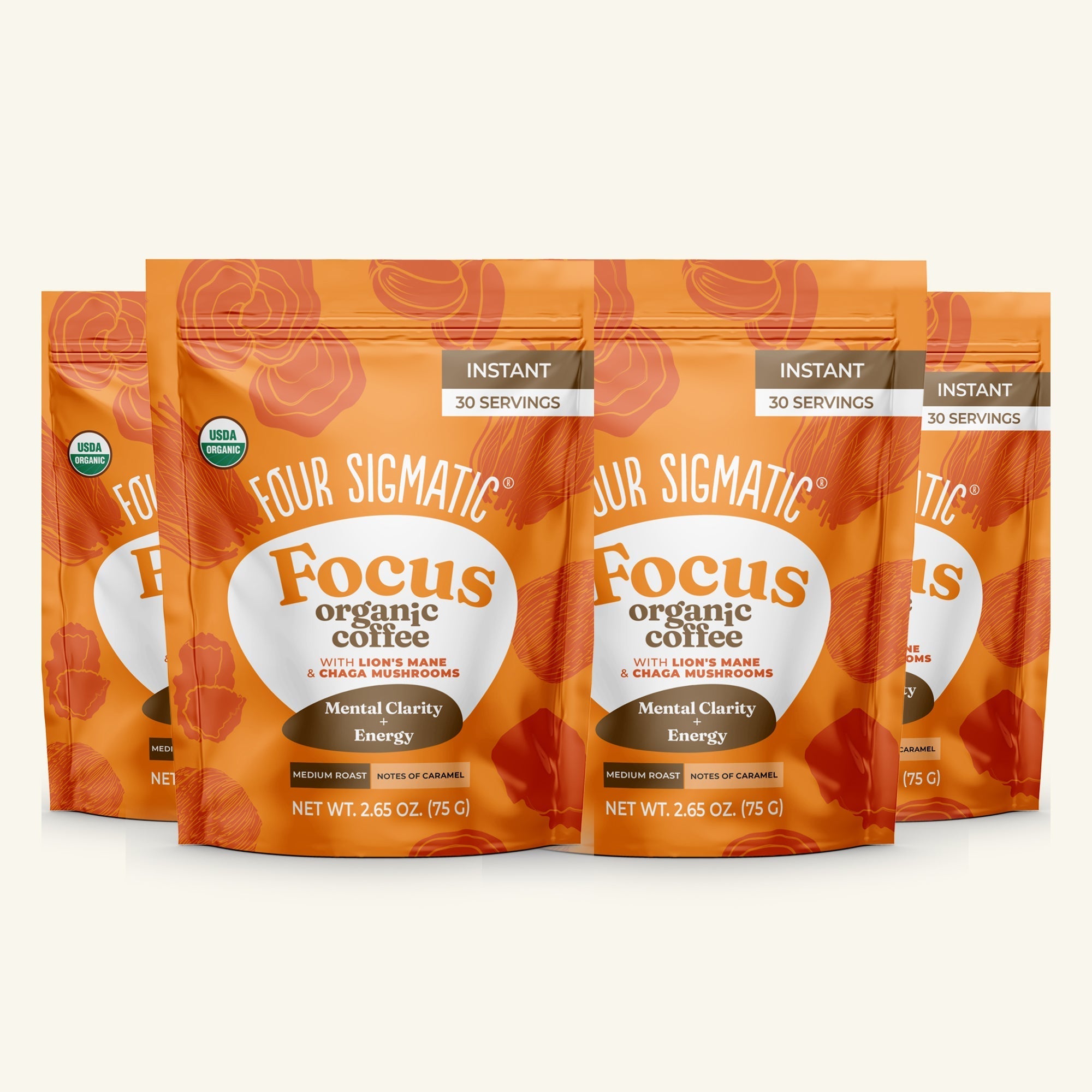 Focus Instant Coffee Multiserve - Wellness Support