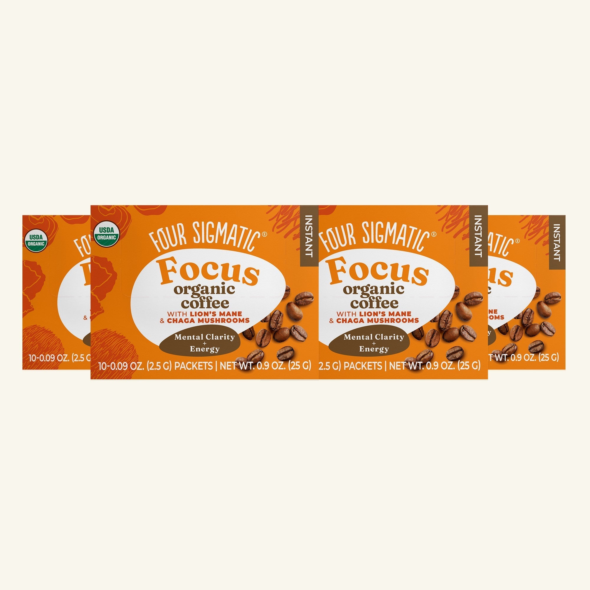 Focus Instant Coffee, Packets - Smooth Brew