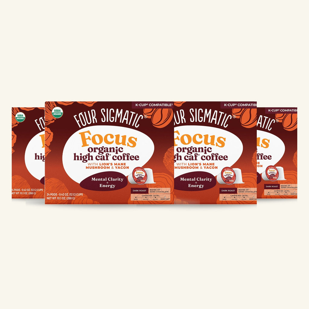 Focus High Caf Coffee Pods (24ct) - Morning Fuel