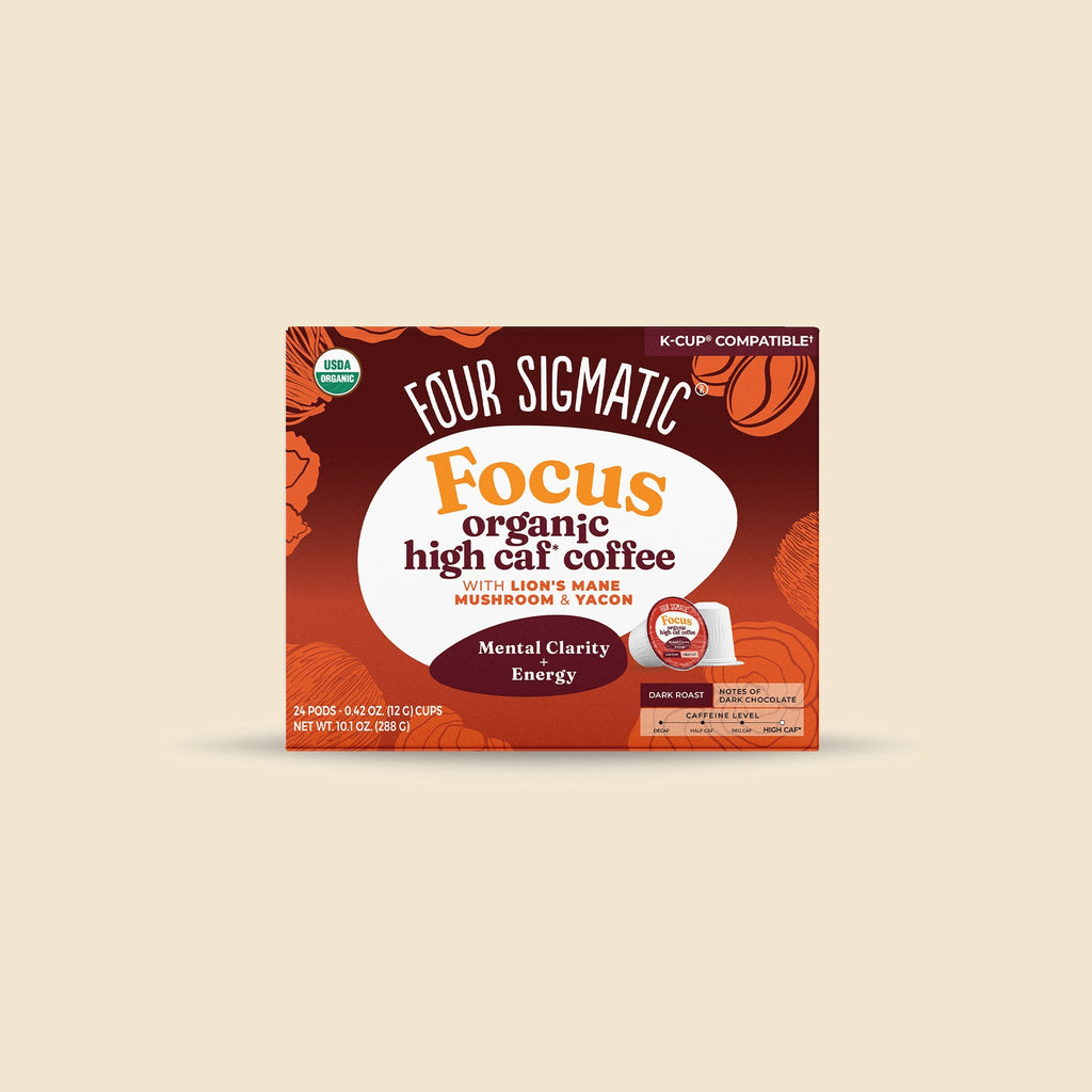 Focus High Caf Coffee Pods (24ct) - Morning Fuel