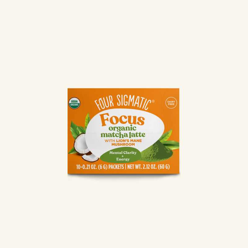 Focus Matcha Latte, Packets - Smooth Coffee