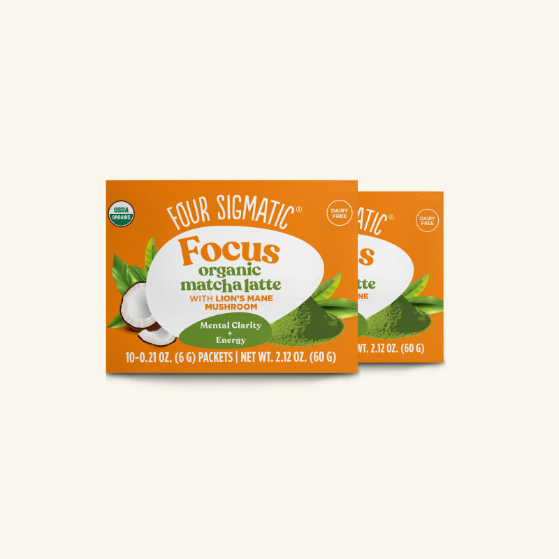Focus Matcha Latte, Packets - Smooth Coffee