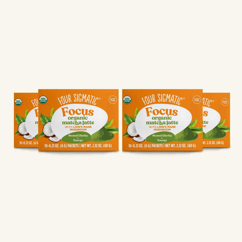 Focus Matcha Latte, Packets - Smooth Coffee