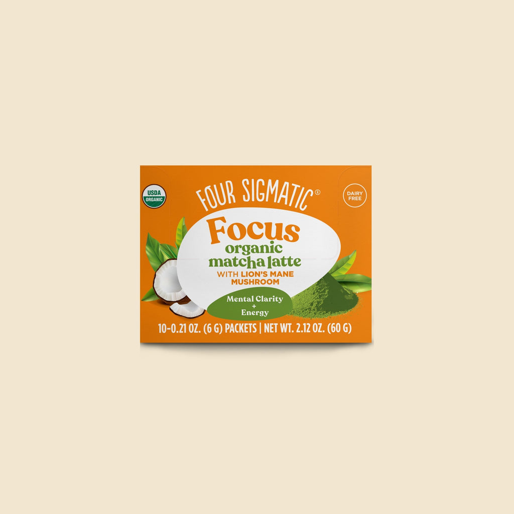 Focus Matcha Latte, Packets - Smooth Coffee
