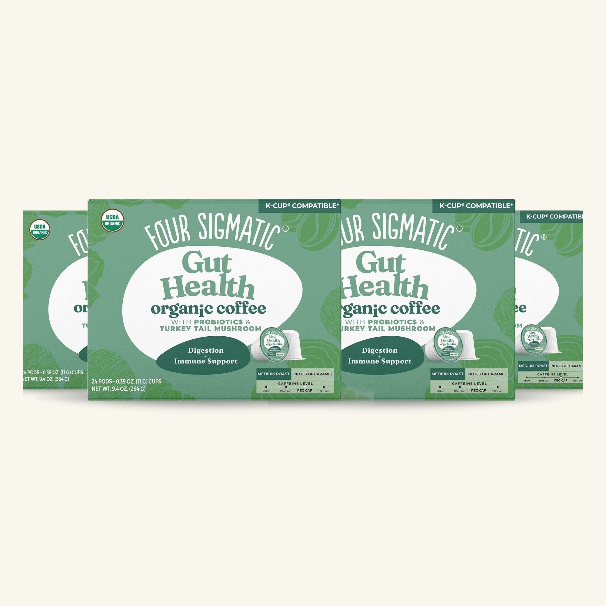 Gut Health Coffee Pods (24ct) - Smooth Brew