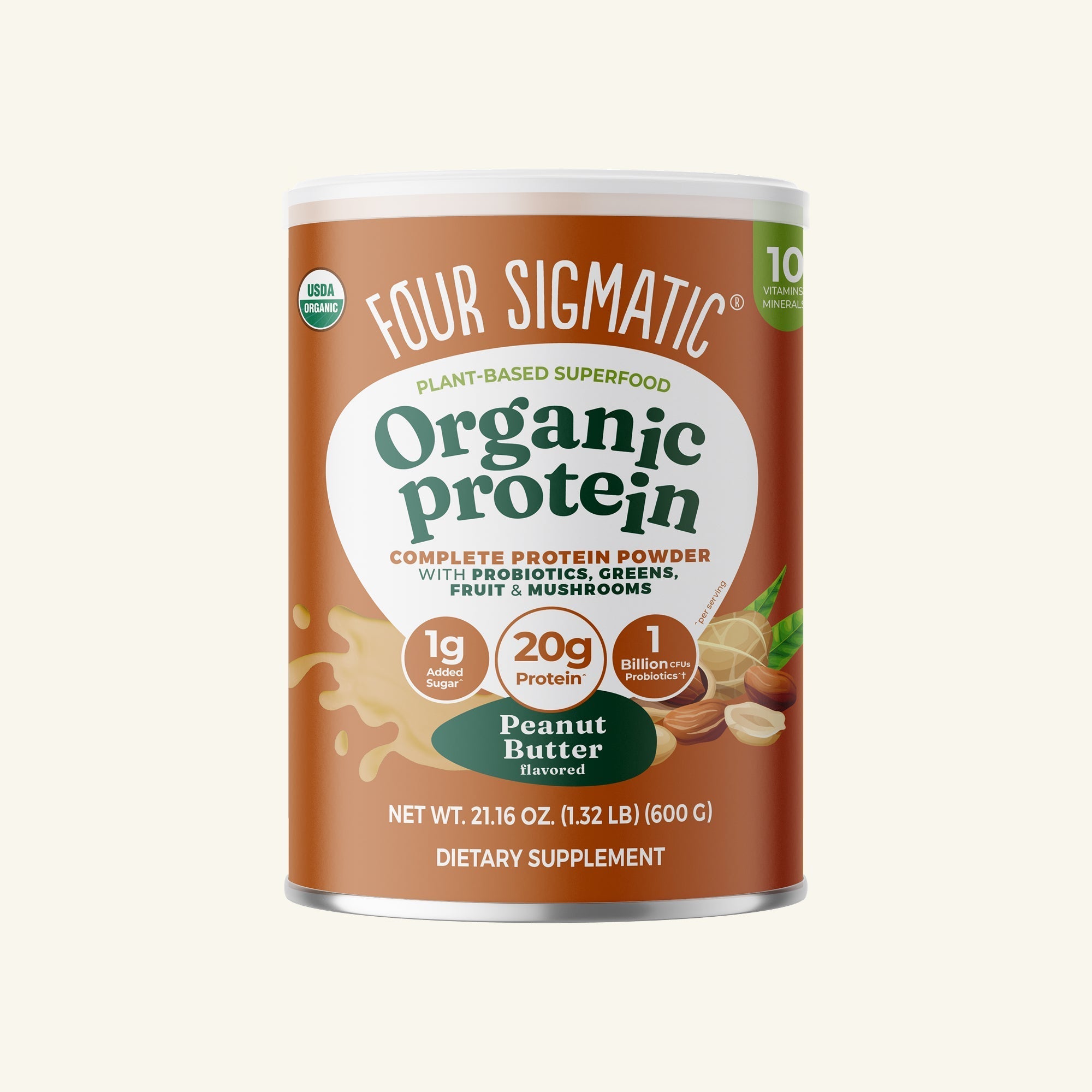 Plant-Based Protein – Peanut Butter - Everyday Coffee