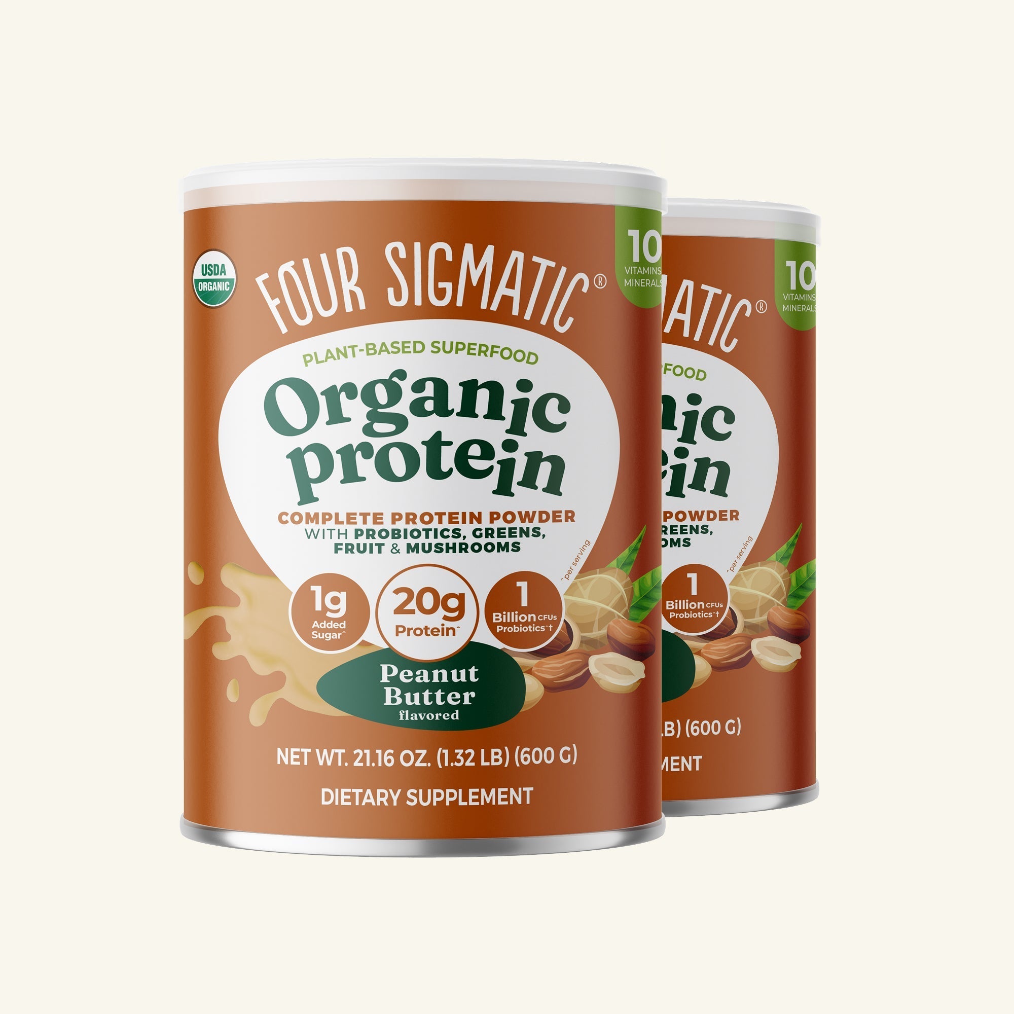 Plant-Based Protein – Peanut Butter - Everyday Coffee