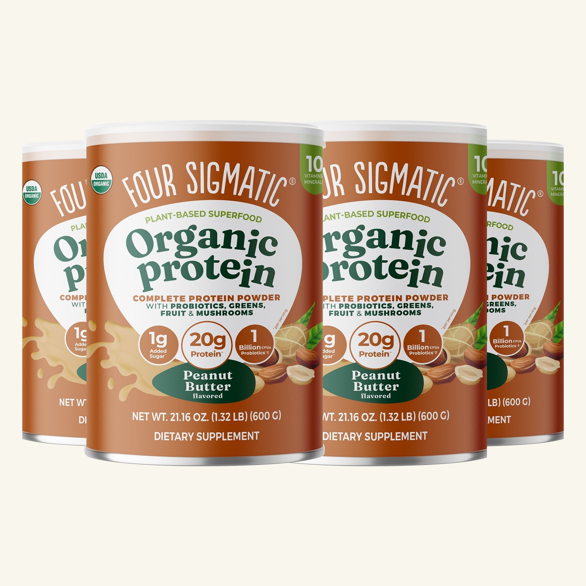 Plant-Based Protein – Peanut Butter - Everyday Coffee
