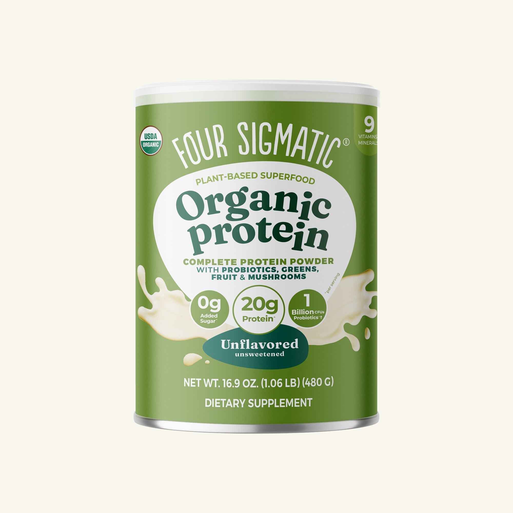 Plant-Based Protein – Unflavored - Superfood Coffee